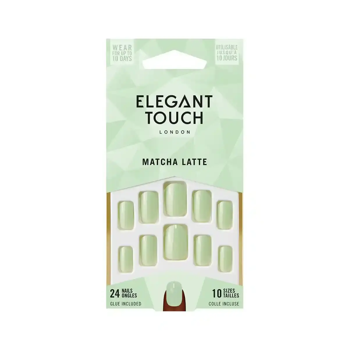 Faux ongles elegant touch core color matcha latte 24 pcs _2132. Bienvenue sur DIAYTAR COTE D'IVOIRE - Où Chaque Produit a son Histoire. Découvrez notre sélection unique et choisissez des articles qui racontent la richesse culturelle et artistique du Côte d'Ivoire.