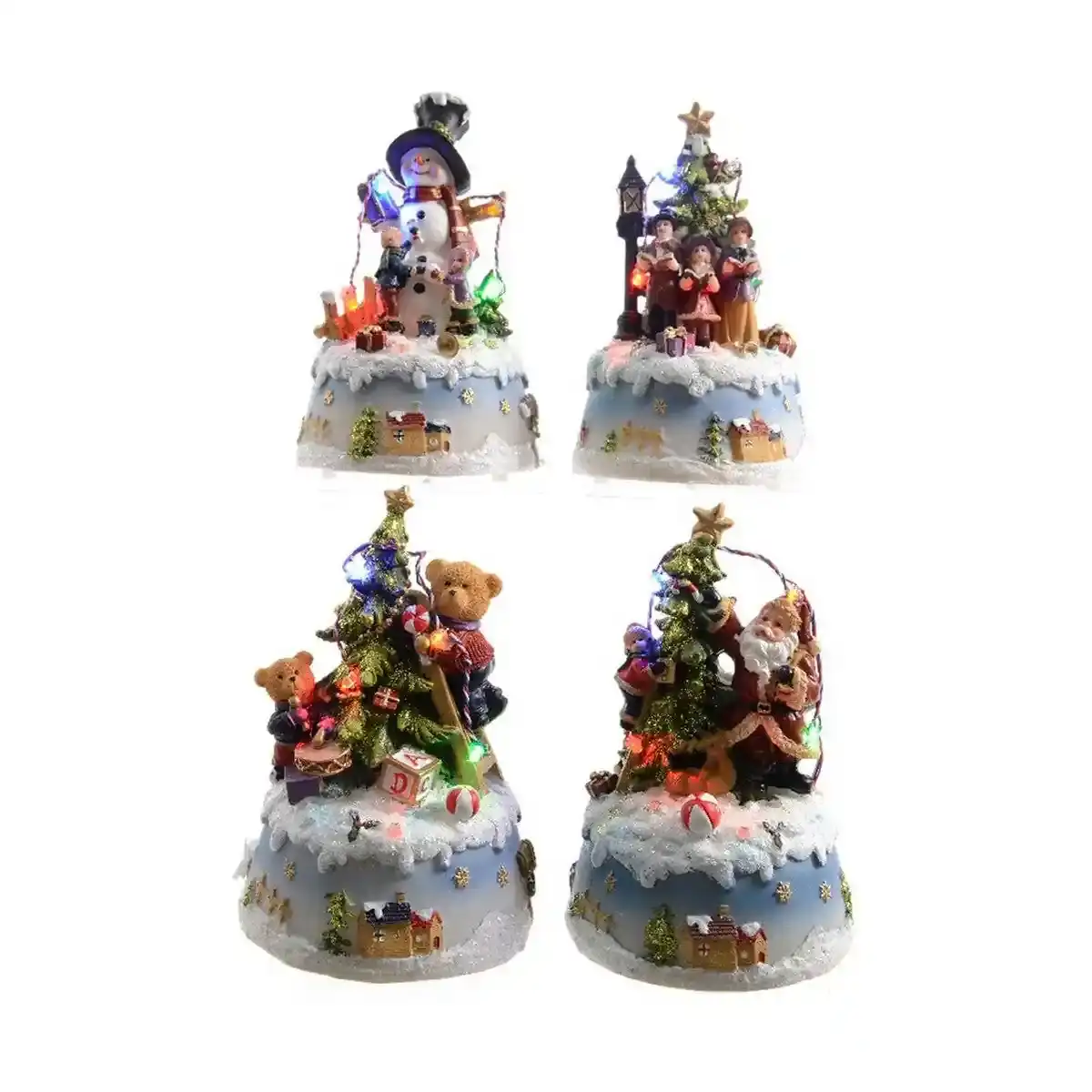 Figurine decorative lumineo 10 x 9 x 15 5 cm_6594. DIAYTAR COTE D'IVOIRE - Là où la Qualité est Non Négociable. Parcourez notre boutique en ligne pour découvrir des produits qui incarnent le raffinement et l'excellence du Côte d'Ivoire.