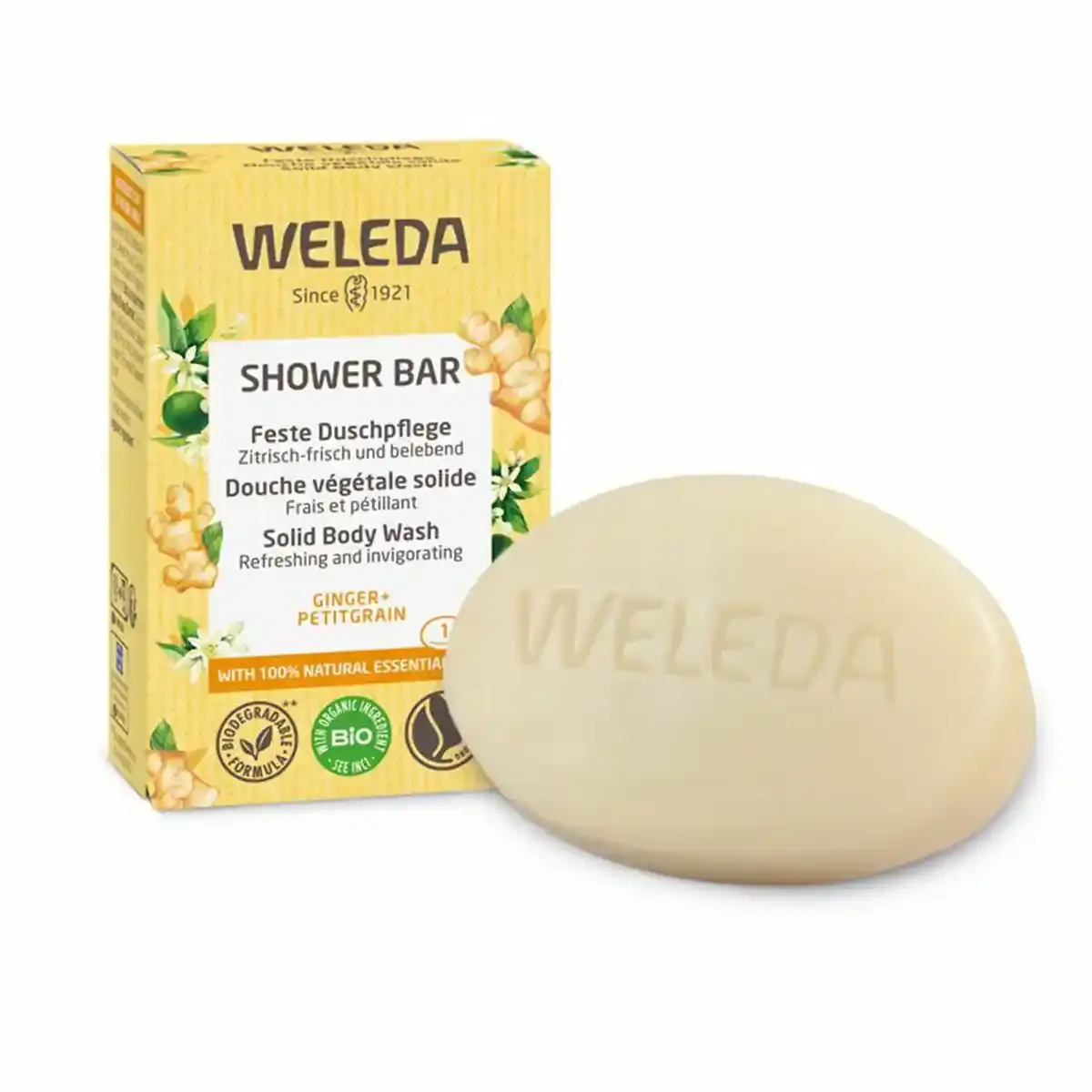 Gateau de savon weleda pain de douche energisant 75 g_1616. DIAYTAR COTE D'IVOIRE - Là où Chaque Produit Est une Trouvaille. Explorez notre sélection minutieuse et découvrez des articles qui correspondent à votre style de vie et à vos aspirations.