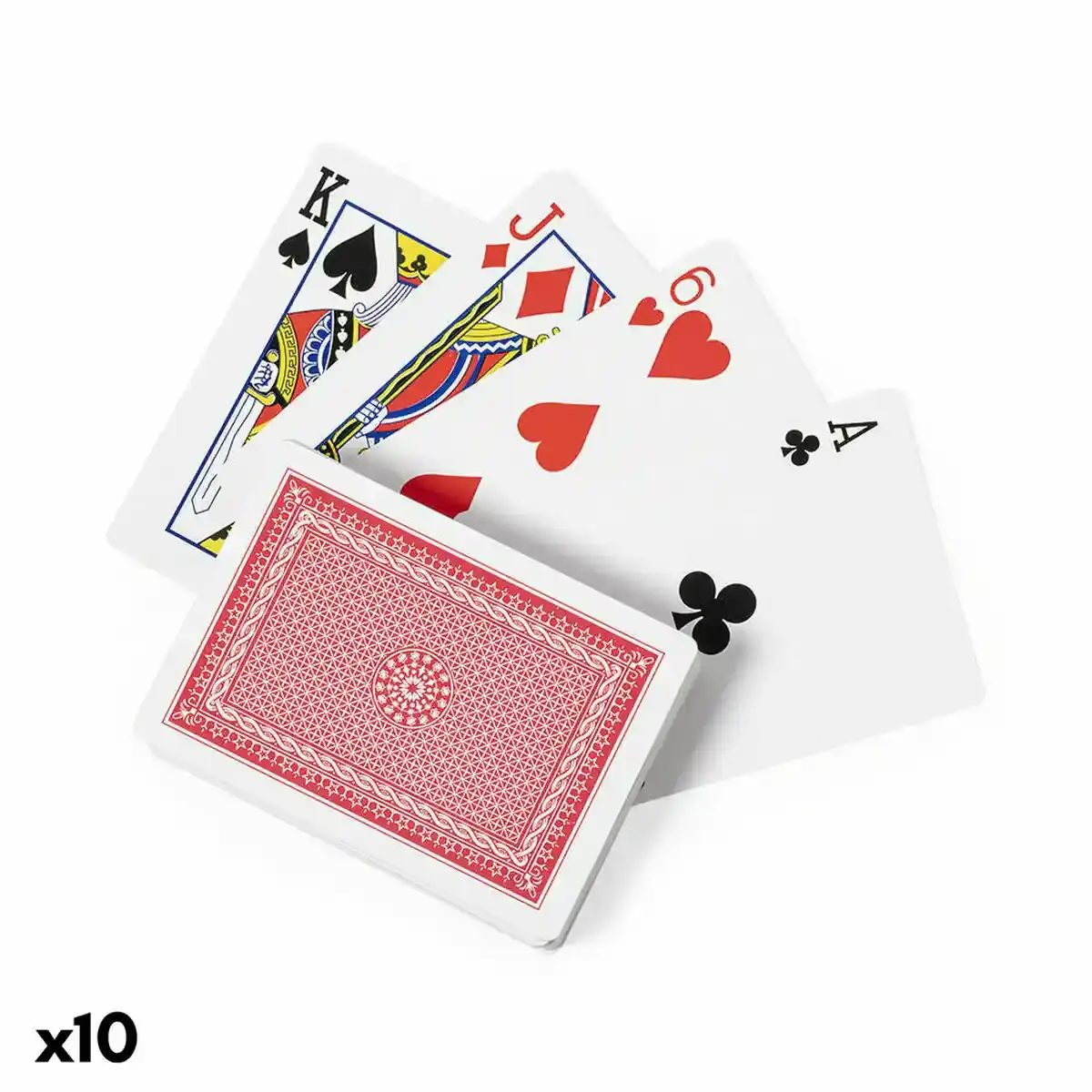 Jeu de Cartes 141022 (10Unités). SUPERDISCOUNT FRANCE