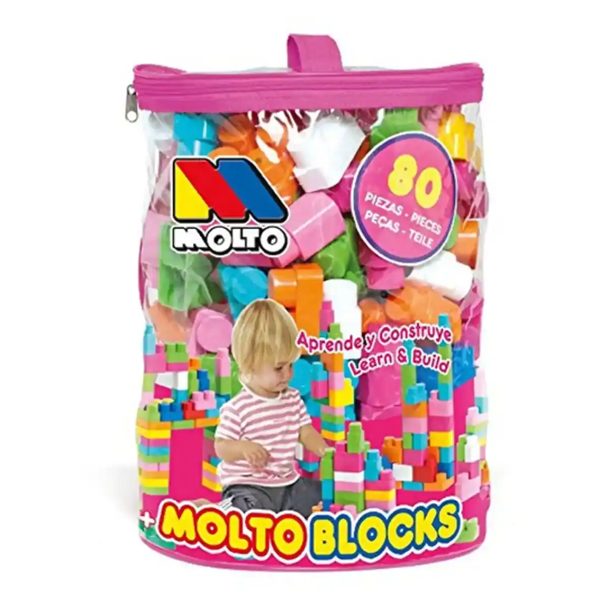 Jeu de construction molto 80 pcs _7693. Bienvenue sur DIAYTAR COTE D'IVOIRE - Où Chaque Article a son Histoire. Découvrez notre sélection méticuleuse de produits qui racontent l'authenticité et la beauté du Côte d'Ivoire.