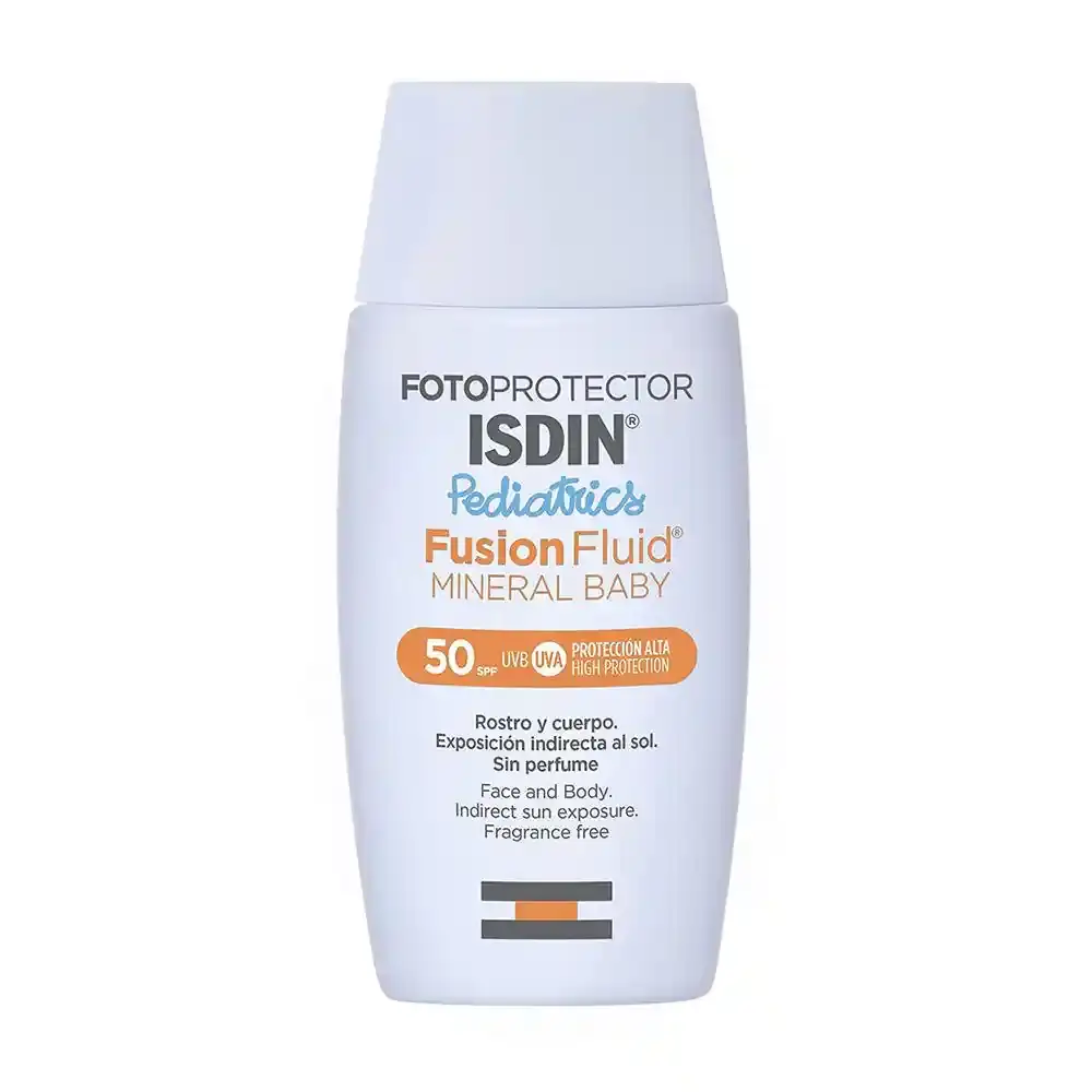 Lotion écran solaire Isdin Fotoprotector Pediatrics Mineral Baby Spf 50+ (50 ml). SUPERDISCOUNT FRANCE