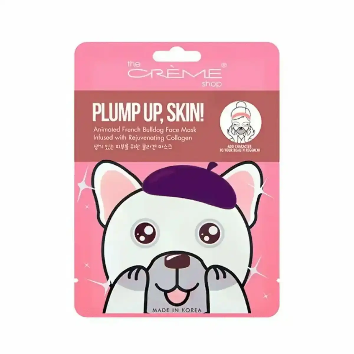 Masque facial the creme shop plump up french bulldog 25 g _5611. DIAYTAR COTE D'IVOIRE - Votre Boutique en Ligne, Votre Choix Illimité. Parcourez nos rayons et découvrez des produits qui vous inspirent, de la mode à la maison et bien plus.