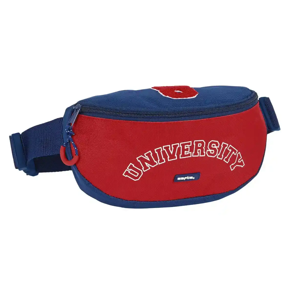 Pochette ceinture safta university rouge bleu marine 23 x 14 x 9 cm _6390. DIAYTAR COTE D'IVOIRE - Où Choisir Devient une Expérience Personnalisée. Explorez notre boutique en ligne pour découvrir des produits qui s'adaptent à votre style et à votre essence.