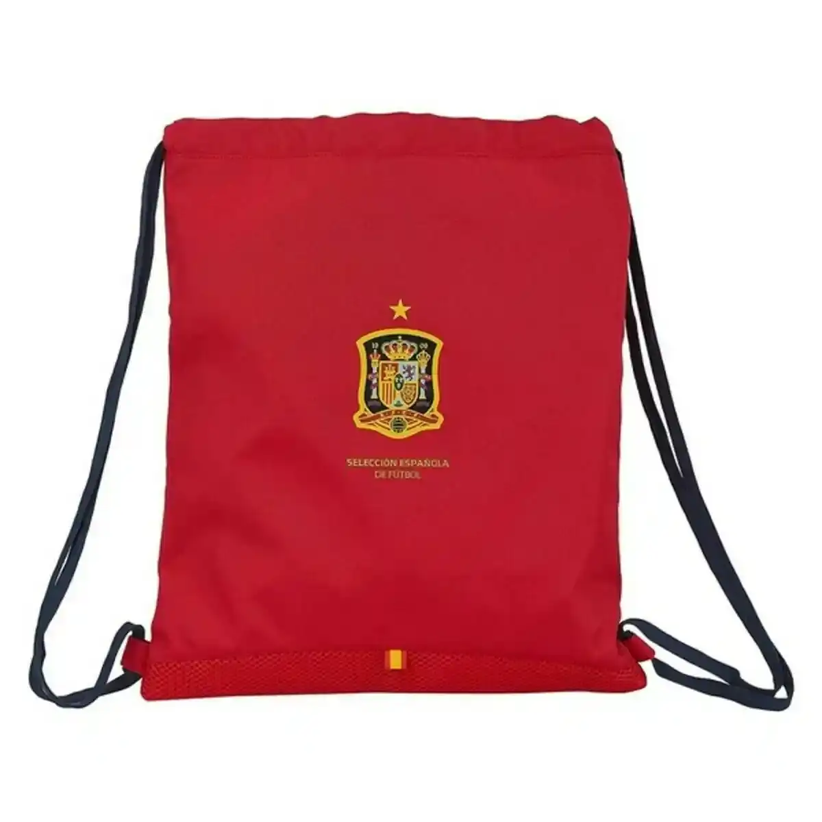 Sac à Dos à Cordes RFEF Rouge. SUPERDISCOUNT FRANCE