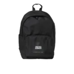 Sac à dos décontracté Jack & Jones 12216068 Noir. SUPERDISCOUNT FRANCE