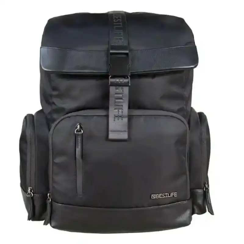 Sac à dos pour ordinateur portable Bestlife Viena 14,1'' Noir. SUPERDISCOUNT FRANCE