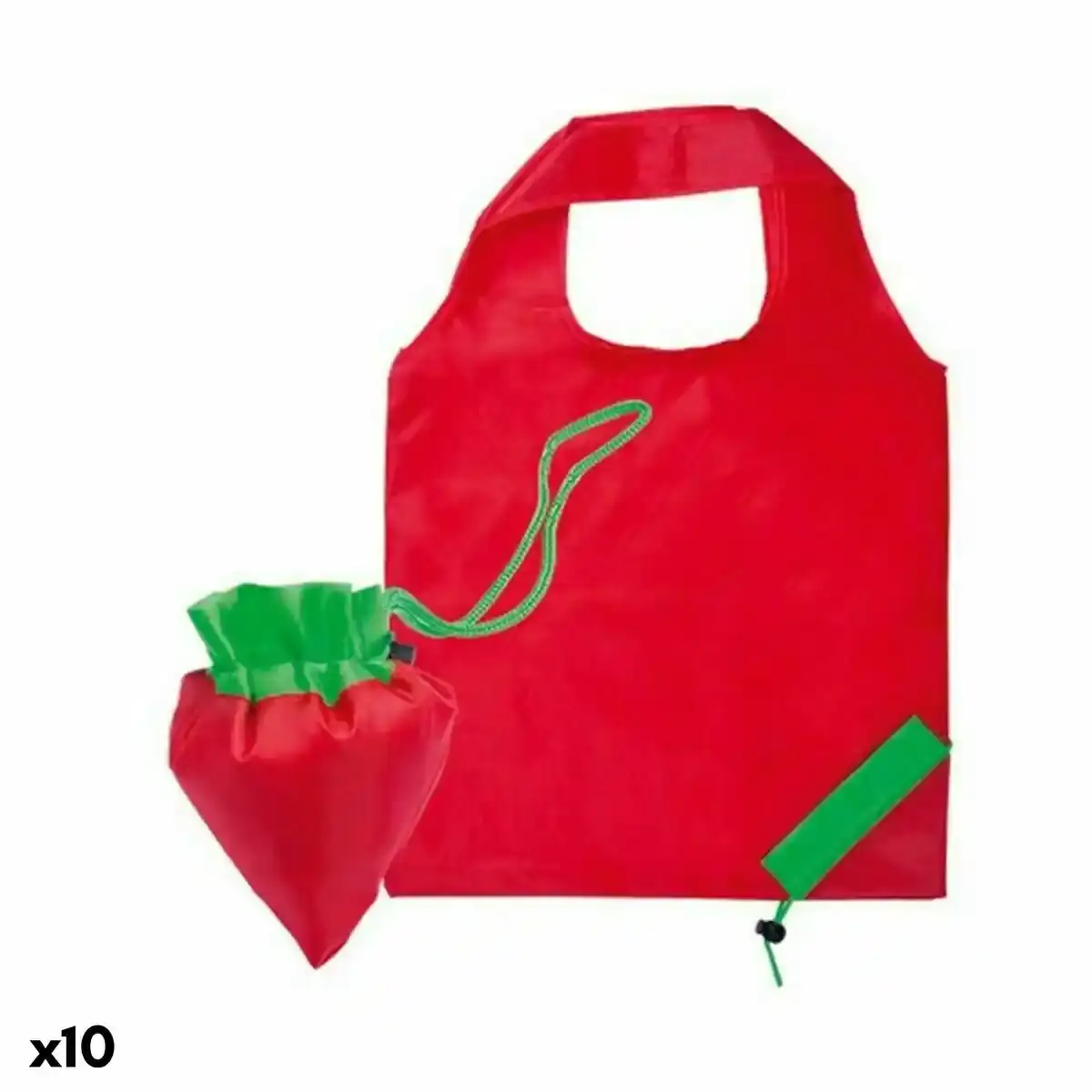 Sac pliant 143365 polyester 190t 10unites _8092. Bienvenue chez DIAYTAR COTE D'IVOIRE - Où Choisir est un Voyage. Plongez dans notre plateforme en ligne pour trouver des produits qui ajoutent de la couleur et de la texture à votre quotidien.