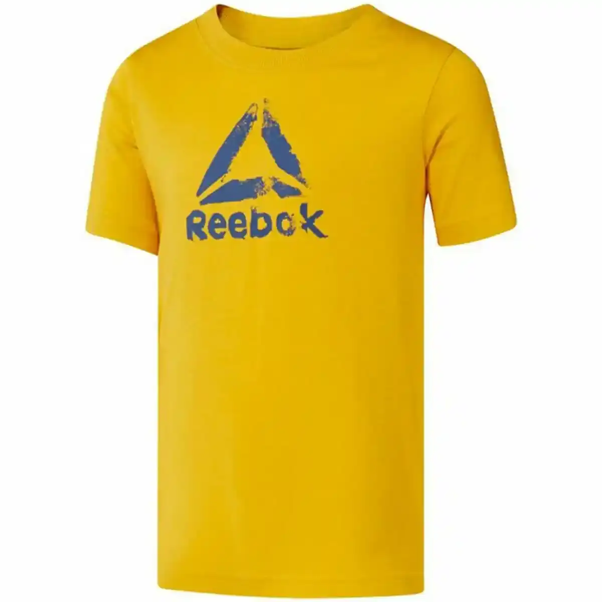T-shirt à manches courtes pour enfants Reebok Elemental Yellow. SUPERDISCOUNT FRANCE