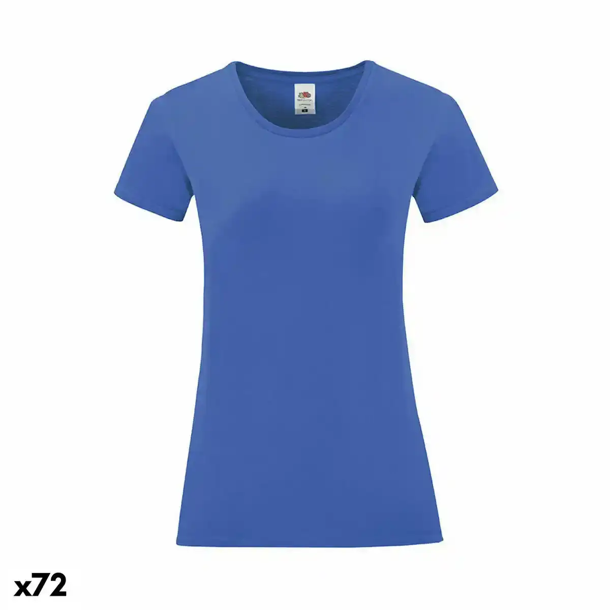 T-shirt à manches courtes pour femme 141325 100 % coton (72 unités). SUPERDISCOUNT FRANCE