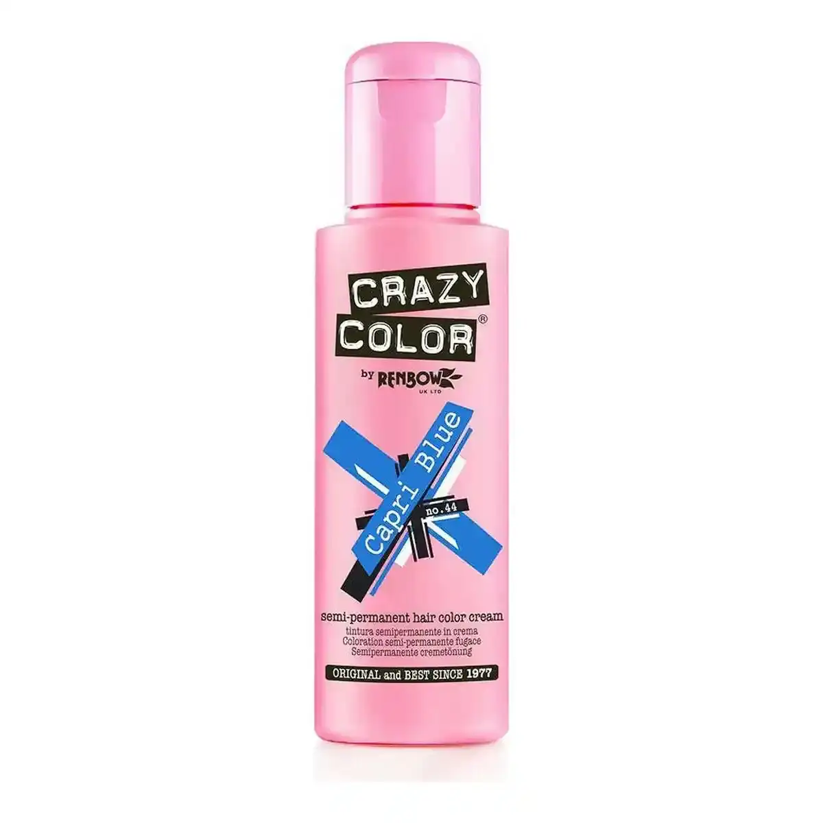 Teinture semi permanente capri blue crazy color no 44 100 ml _6369. Bienvenue chez DIAYTAR COTE D'IVOIRE - Où le Shopping Rencontre la Qualité. Explorez notre sélection soigneusement conçue et trouvez des produits qui définissent le luxe abordable.