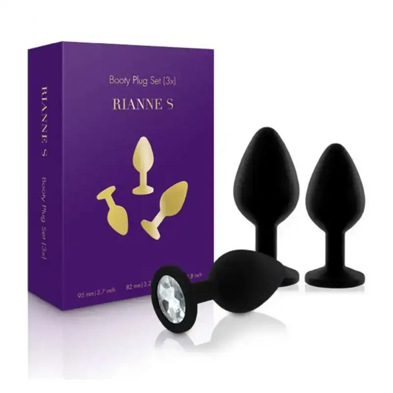 soiree booty plug set 3 x noir rianne s 71926_1431. DIAYTAR COTE D'IVOIRE - Où Chaque Sélection est une Victoire. Découvrez notre boutique en ligne et trouvez des articles qui vous rendent la vie plus belle, un choix à la fois.
