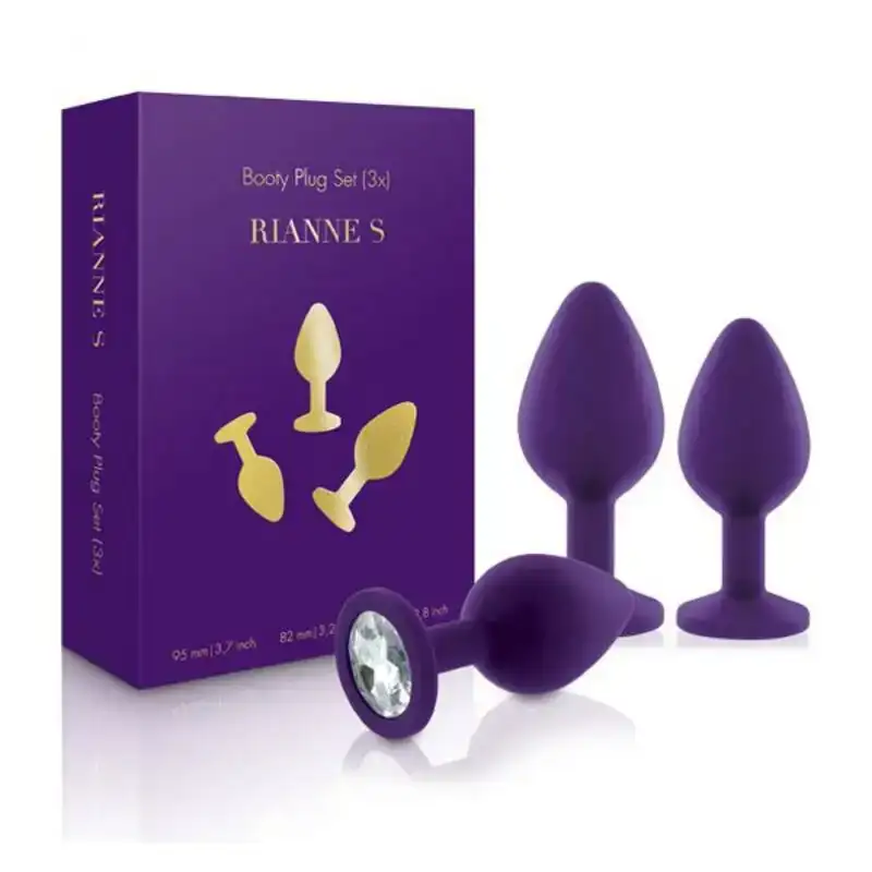 soiree booty plug set 3 x violet rianne s 65245_5884. Bienvenue sur DIAYTAR COTE D'IVOIRE - Là où Chaque Objet a une Âme. Plongez dans notre catalogue et trouvez des articles qui portent l'essence de l'artisanat et de la passion.