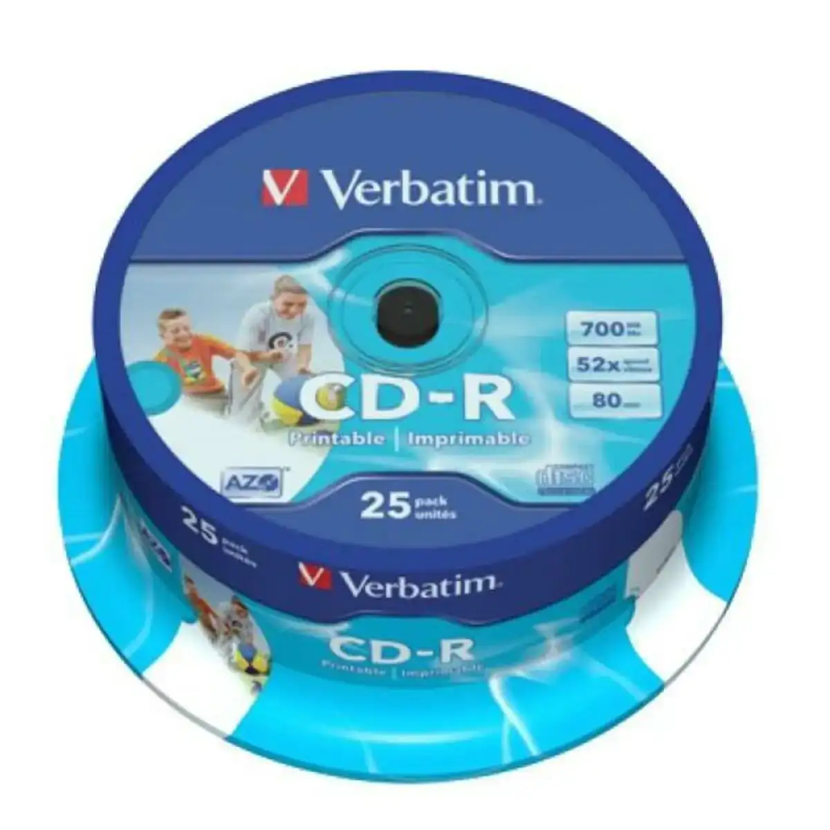 verbatim 700 mb 52x 25 pcs 25 unites 700 mb 52x_8931. DIAYTAR COTE D'IVOIRE - L'Art de Vivre le Shopping Inspiré. Parcourez notre catalogue et choisissez des produits qui reflètent votre passion pour la beauté et l'authenticité.