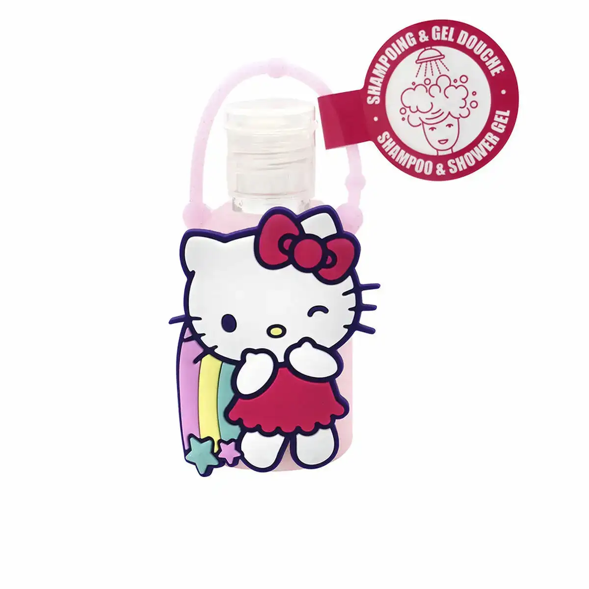 2 in 1 gel et shampooing take care hello kitty 50 ml_5235. DIAYTAR COTE D'IVOIRE - Là où Chaque Produit a son Histoire. Découvrez notre gamme de produits, chacun portant en lui le récit de l'artisanat et de la passion, pour vous offrir une expérience de shopping authentique.
