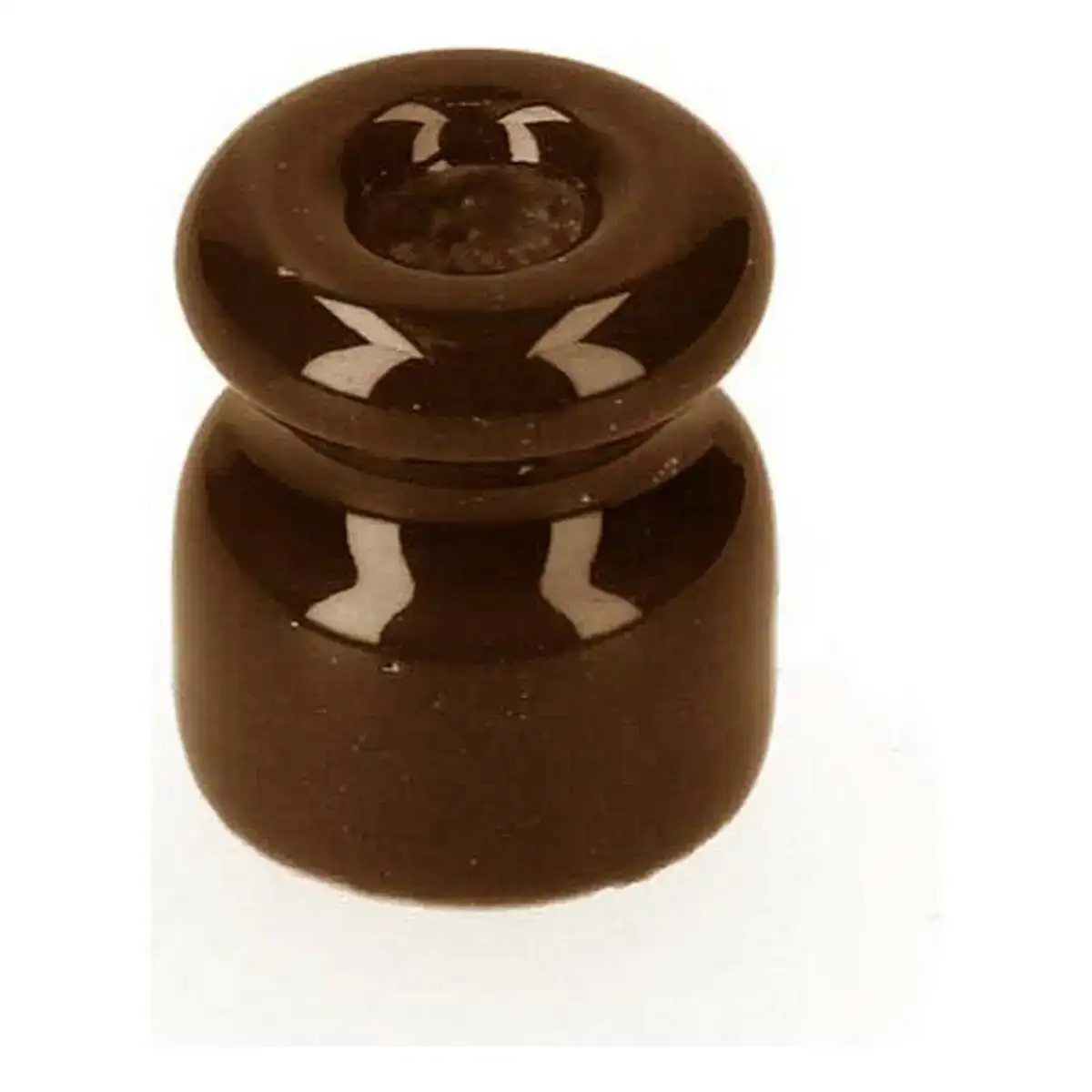 Accessoire edm isolateur porcelaine marron_8193. DIAYTAR COTE D'IVOIRE - Votre Passage vers le Raffinement. Plongez dans notre univers de produits exquis et choisissez des articles qui ajoutent une touche de sophistication à votre vie.