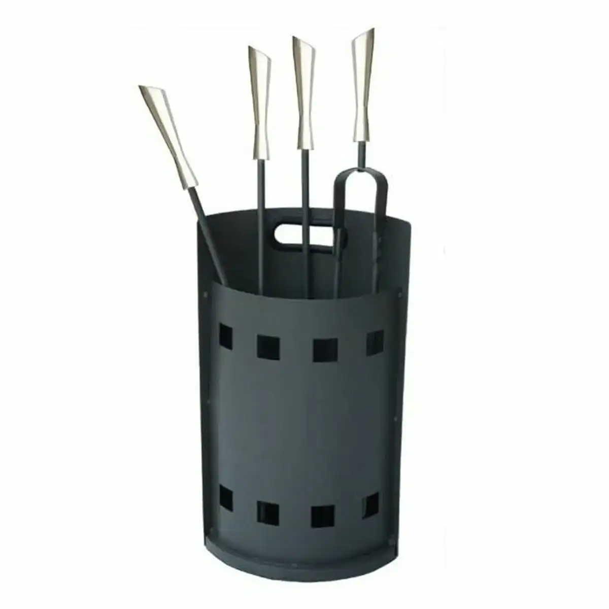 Acessoires de cheminee dkd home decor acier inoxydable acier 4 pieces _1016. DIAYTAR COTE D'IVOIRE - Là où Choisir est un Acte d'Amour pour la Culture Côte d'Ivoireaise. Explorez notre gamme et choisissez des produits qui célèbrent la richesse de notre patrimoine.
