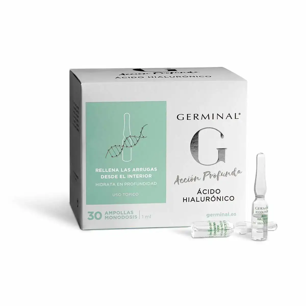 Acide hyaluronique germinal accion profunda 30 x 1 ml ampoules 1 ml_4326. DIAYTAR COTE D'IVOIRE - L'Odyssée du Shopping à Votre Portée. Parcourez notre boutique en ligne et partez à la découverte d'articles qui rendront chaque jour spécial.