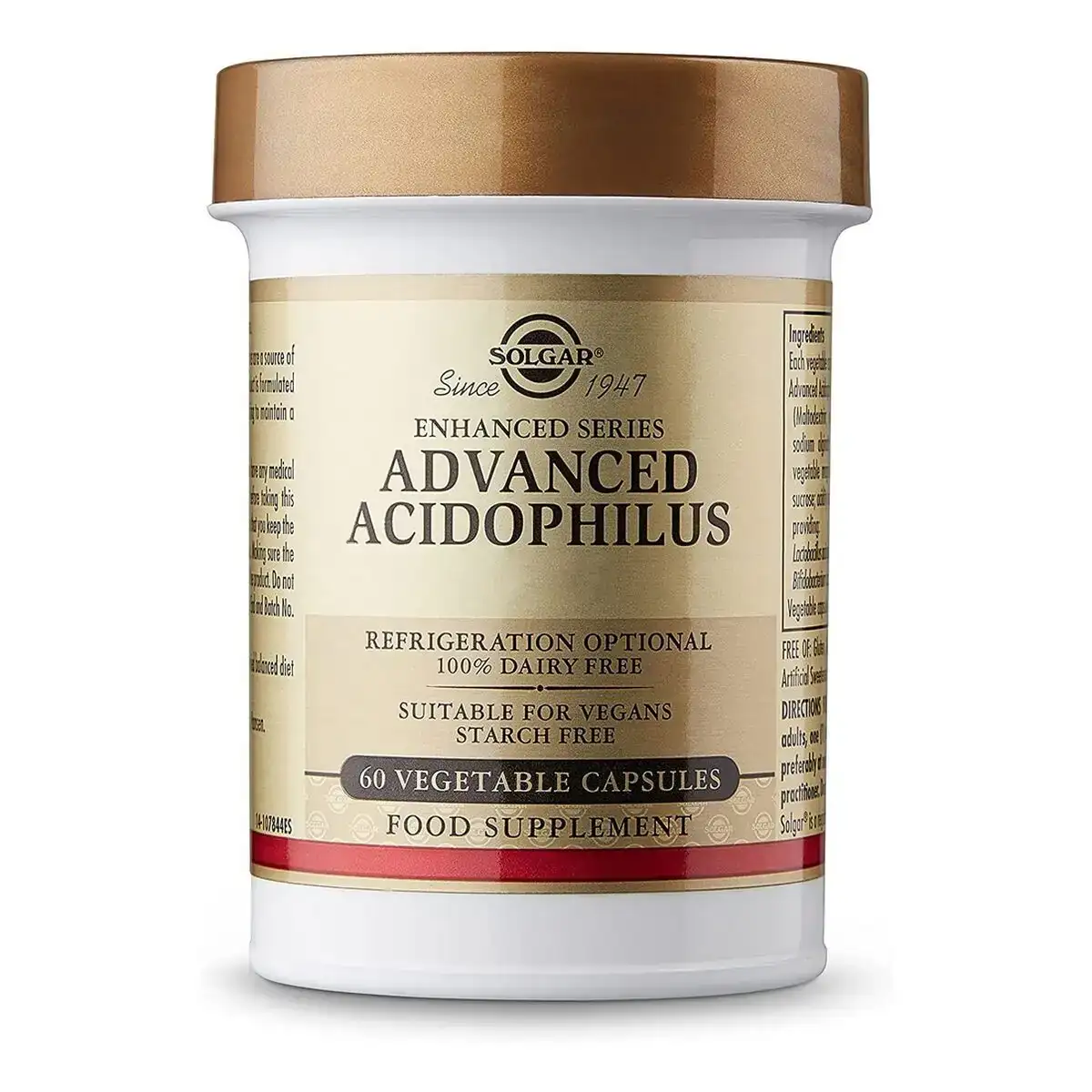Acidophilus advanced solgar_3519. Entrez dans l'Univers de DIAYTAR COTE D'IVOIRE - Où Chaque Produit a une Signification. Explorez notre gamme diversifiée et découvrez des articles qui résonnent avec votre vie.