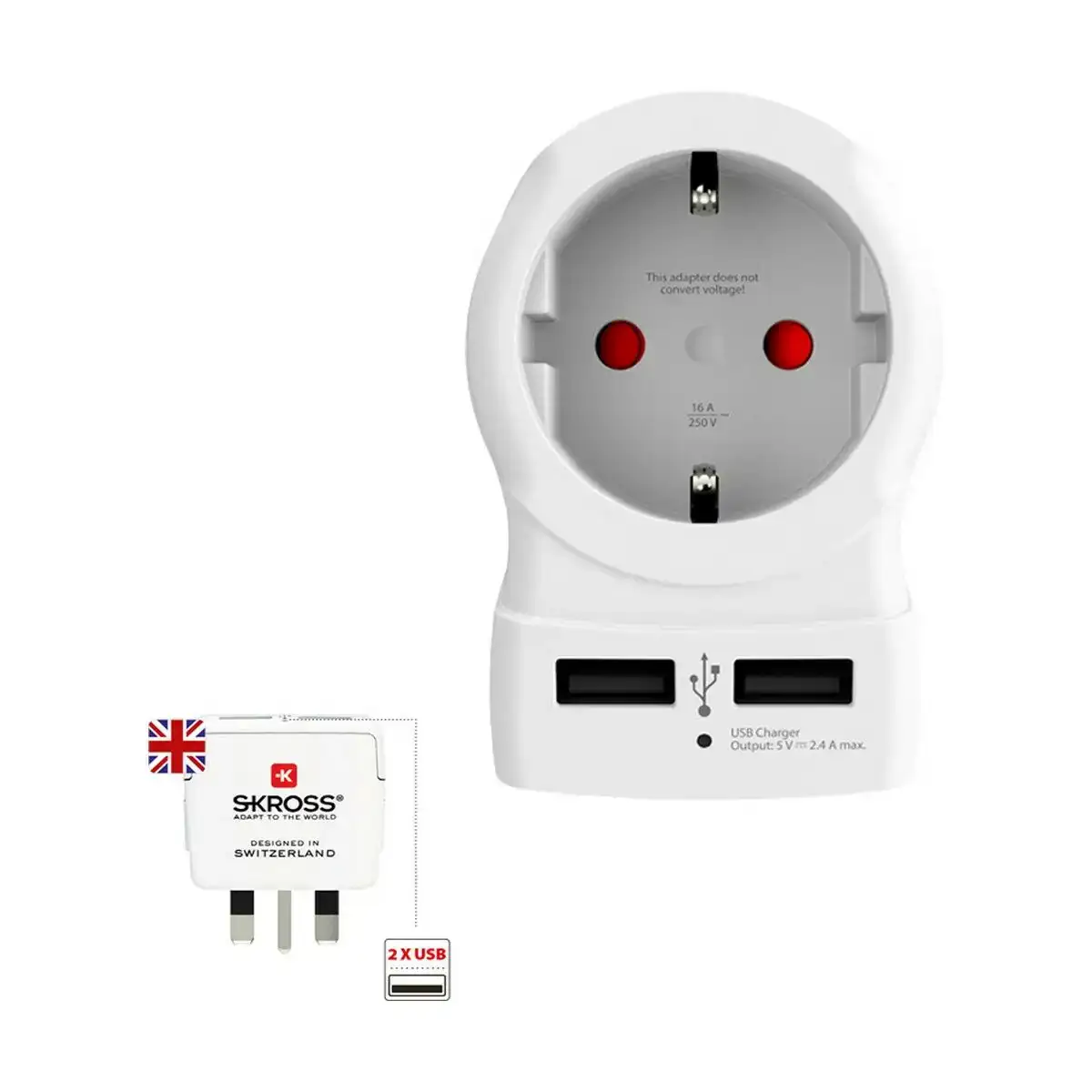 Adaptateur de courant skross 1500280 usb x 2 europeen united kingdom_1557. Bienvenue chez DIAYTAR COTE D'IVOIRE - Votre Plateforme Shopping pour Tous. Découvrez un large éventail de produits qui célèbrent la diversité et la beauté du Côte d'Ivoire.