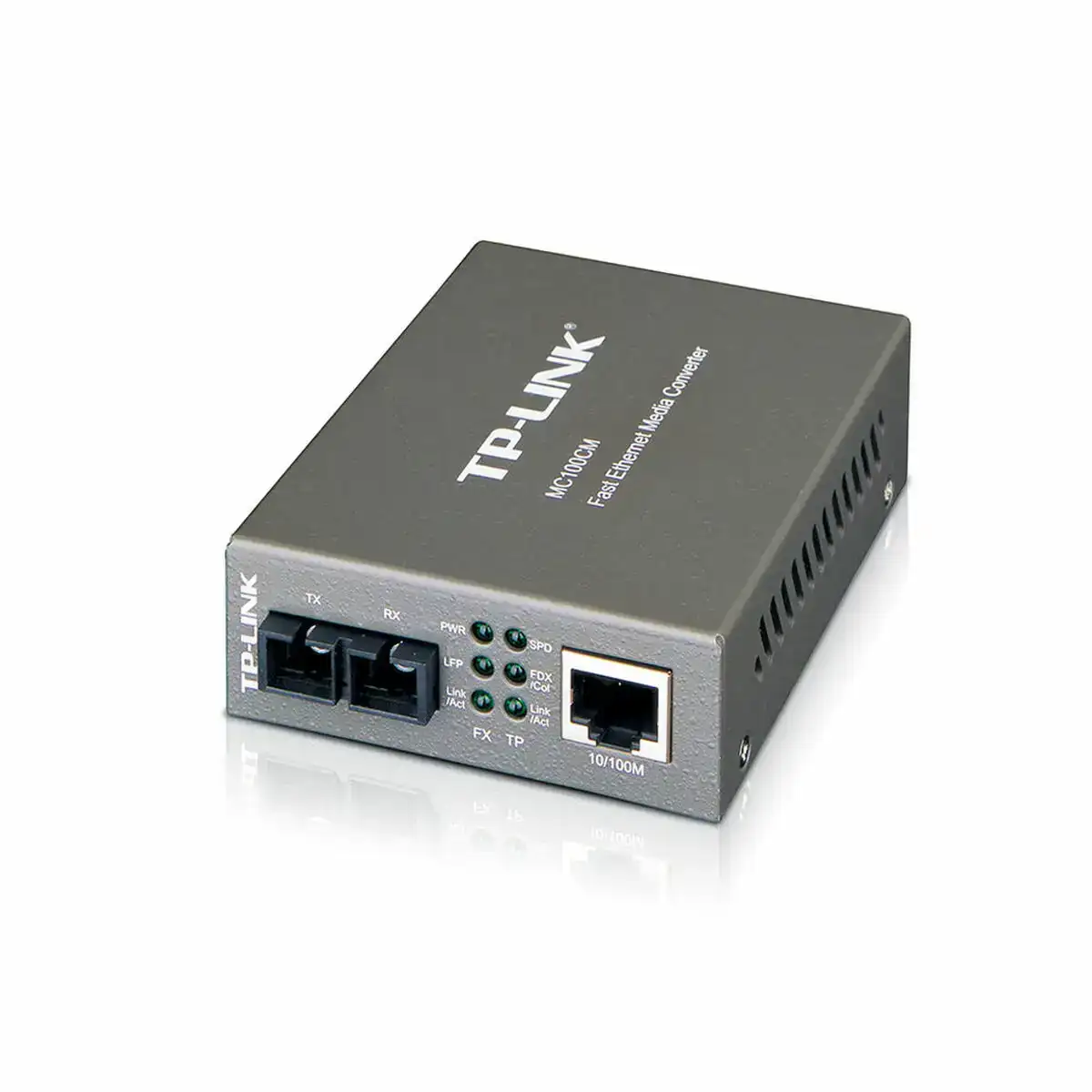 Adaptateur de rj45 a la fibre optique tp link mc100cm 100 mbps gris_9976. DIAYTAR COTE D'IVOIRE - Où Chaque Détail Fait la Différence. Parcourez notre sélection soignée et choisissez des articles qui rehaussent votre quotidien, du fonctionnel à l'esthétique.
