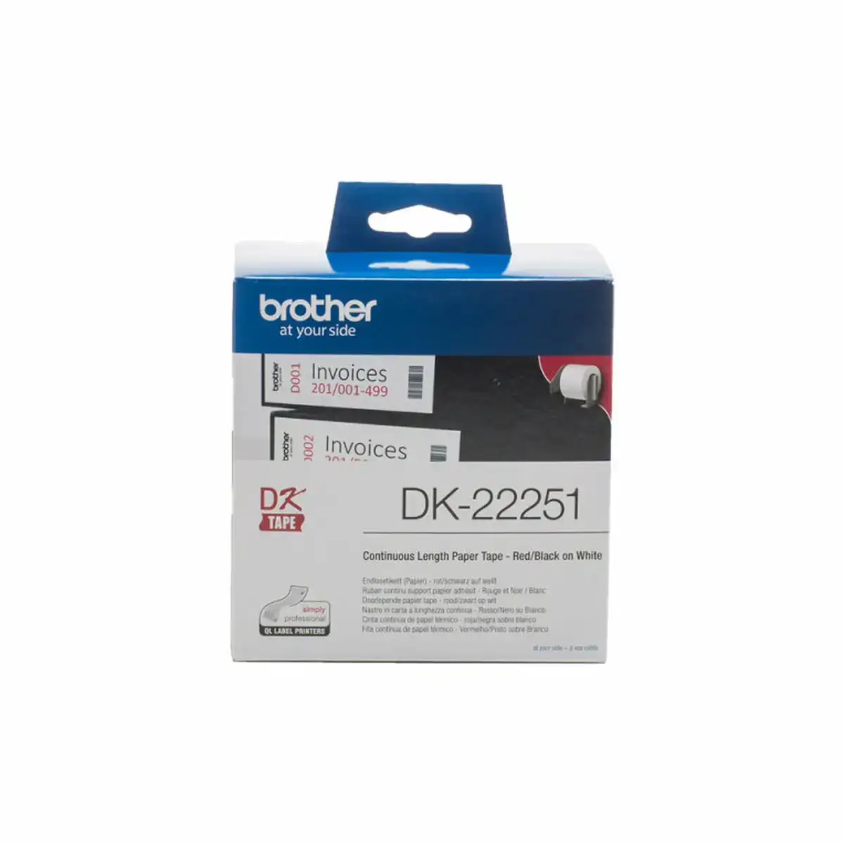 Adaptateur displayport vers hdmi brother dk22251 15 24 m blanc_9129. DIAYTAR COTE D'IVOIRE - Votre Univers Shopping Éclectique. Explorez nos offres variées et découvrez des articles qui embrassent la diversité et la polyvalence de vos besoins.