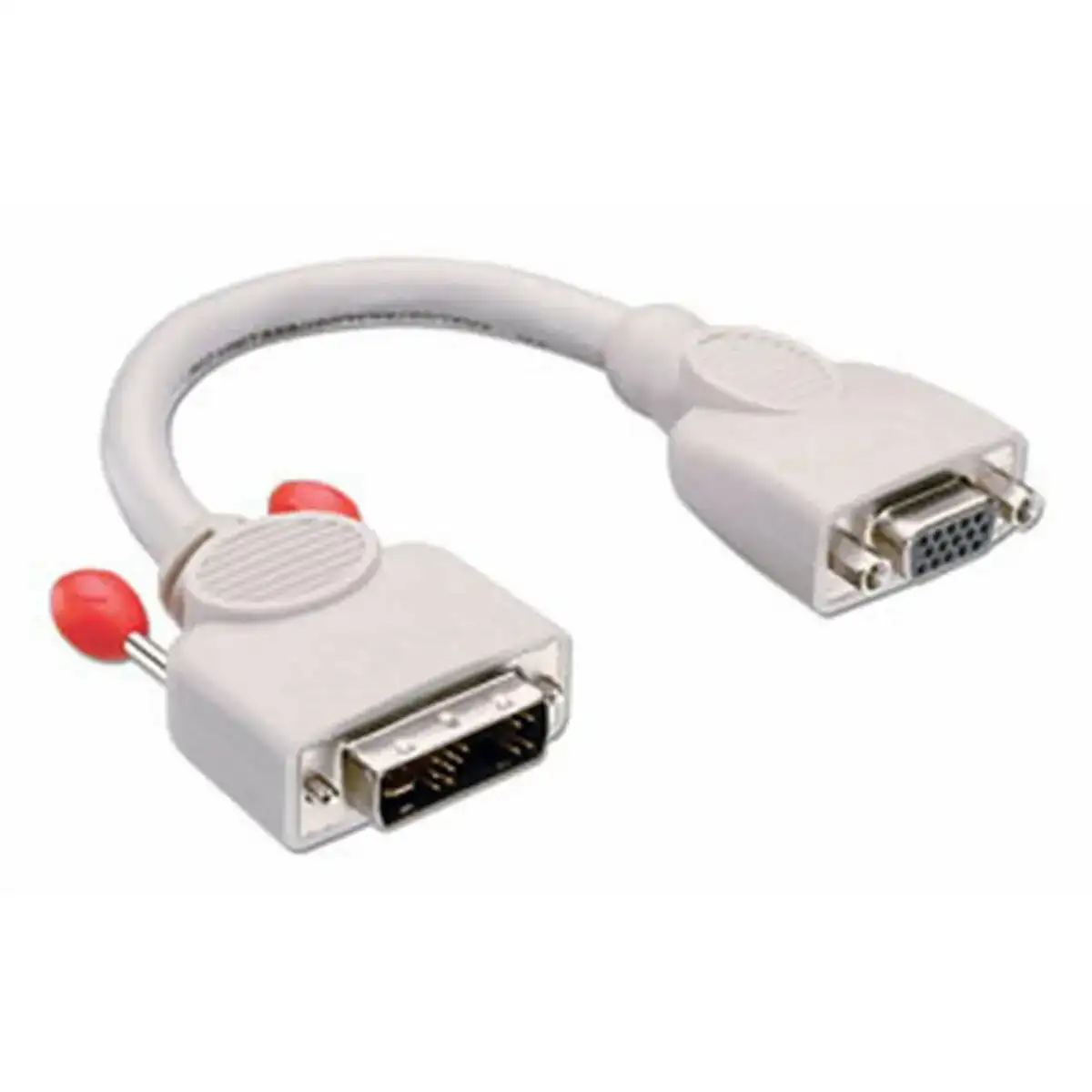 Adaptateur dvi lindy 41222 gris blanc_4138. DIAYTAR COTE D'IVOIRE - Là où le Shopping Devient une Expérience. Naviguez à travers notre catalogue diversifié et découvrez des produits qui ajoutent de la couleur et de la passion à votre vie.