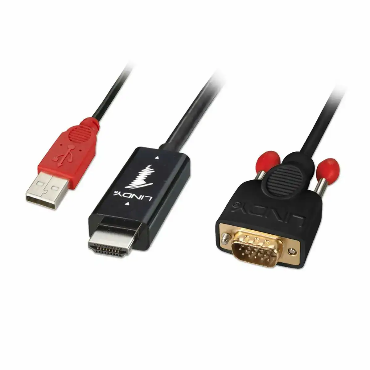 Adaptateur hdmi vers vga lindy 41455 noir 1 m_8929. Bienvenue sur DIAYTAR COTE D'IVOIRE - Où Chaque Article a son Histoire. Découvrez notre sélection méticuleuse de produits qui racontent l'authenticité et la beauté du Côte d'Ivoire.