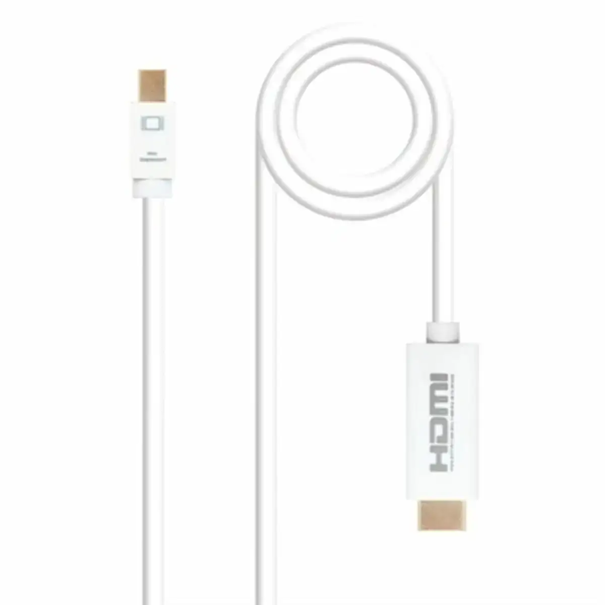Adaptateur mini displayport vers hdmi nanocable 10 15 4002 blanc 2 m_8444. DIAYTAR COTE D'IVOIRE - Là où la Tradition Devient Tendance. Naviguez à travers notre boutique en ligne et choisissez des produits qui allient l'authenticité au contemporain.
