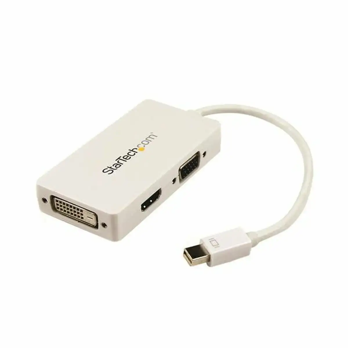 Adaptateur mini displayport vers vga dvi hdmi startech mdp2vgdvhdw blanc noir_8418. DIAYTAR COTE D'IVOIRE - Votre Passage vers le Chic et l'Élégance. Naviguez à travers notre boutique en ligne pour trouver des produits qui ajoutent une touche sophistiquée à votre style.