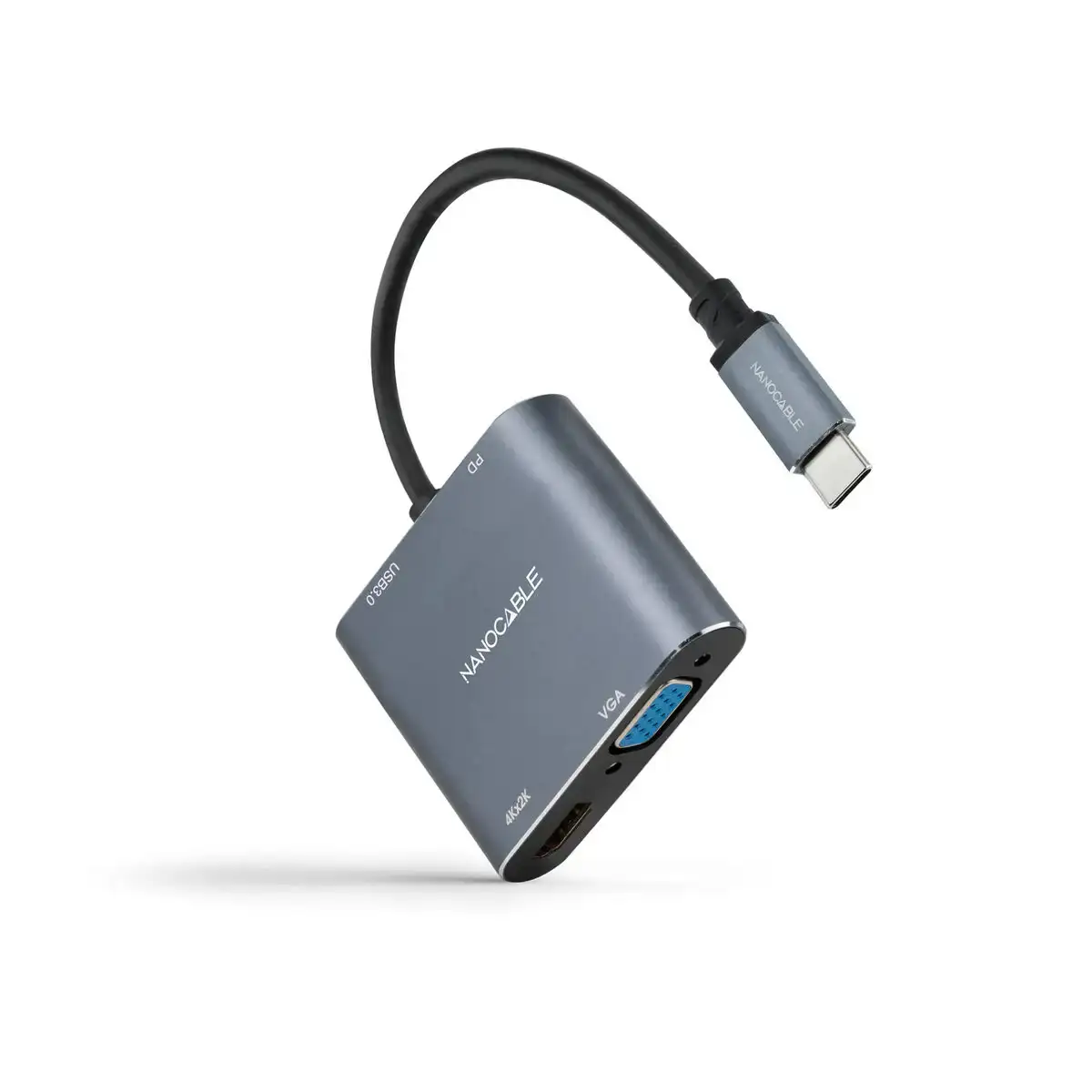 Adaptateur usb c vers hdmi nanocable 10 16 4304 gris 4k ultra hd 15 cm_8241. DIAYTAR COTE D'IVOIRE - Là où le Shopping Devient une Expérience. Naviguez à travers notre catalogue diversifié et découvrez des produits qui ajoutent de la couleur et de la passion à votre vie.
