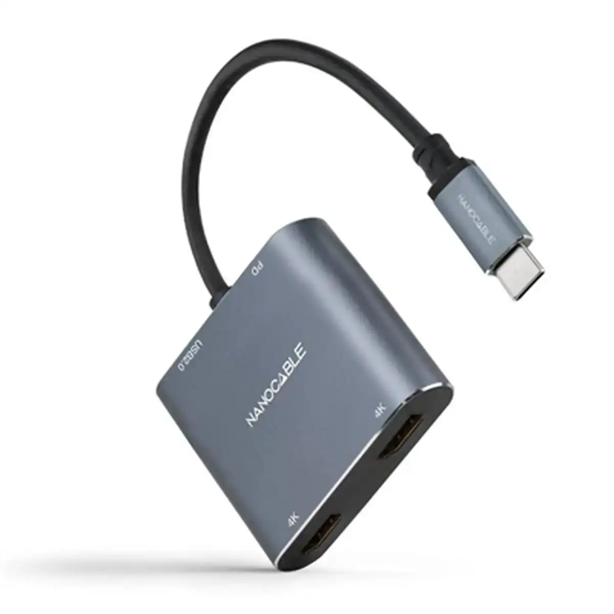 Adaptateur usb c vers hdmi nanocable 10 16 4305 4k ultra hd gris 15 cm_9469. DIAYTAR COTE D'IVOIRE - L'Art de Magasiner sans Frontières. Parcourez notre vaste sélection d'articles et trouvez tout ce dont vous avez besoin, du chic à l'authentique, du moderne au traditionnel.
