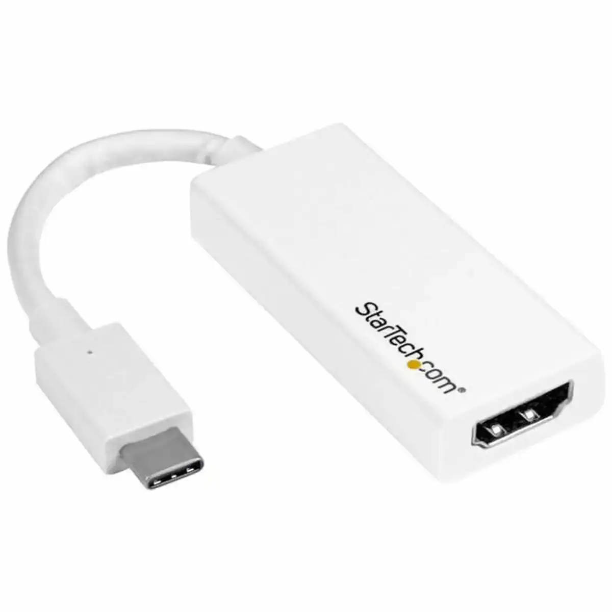 Adaptateur usb c vers hdmi startech cdp2hd4k60w blanc_1661. DIAYTAR COTE D'IVOIRE - Votre Marché Virtuel au Côte d'Ivoire. Parcourez notre boutique en ligne pour trouver des trésors cachés, des articles indispensables du quotidien aux joyaux artistiques.