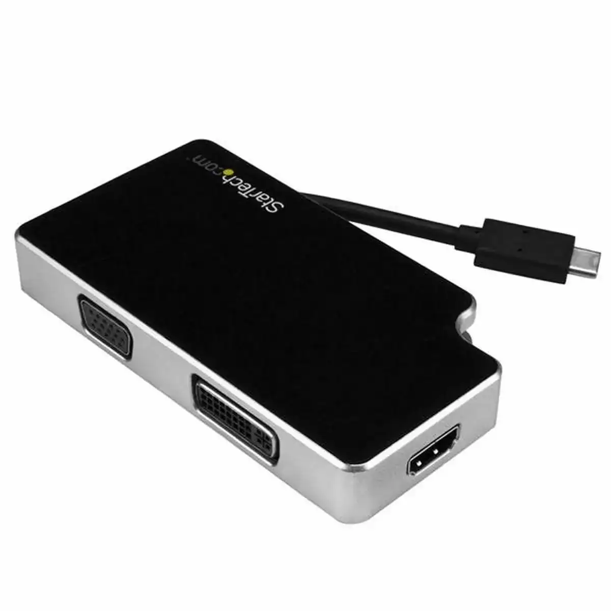 Adaptateur usb c vers vga hdmi dvi startech cdpvgdvhdb argent_8776. DIAYTAR COTE D'IVOIRE - Où l'Élégance Rencontre l'Authenticité. Naviguez à travers notre boutique en ligne et choisissez des produits qui incarnent le style et la tradition du Côte d'Ivoire.
