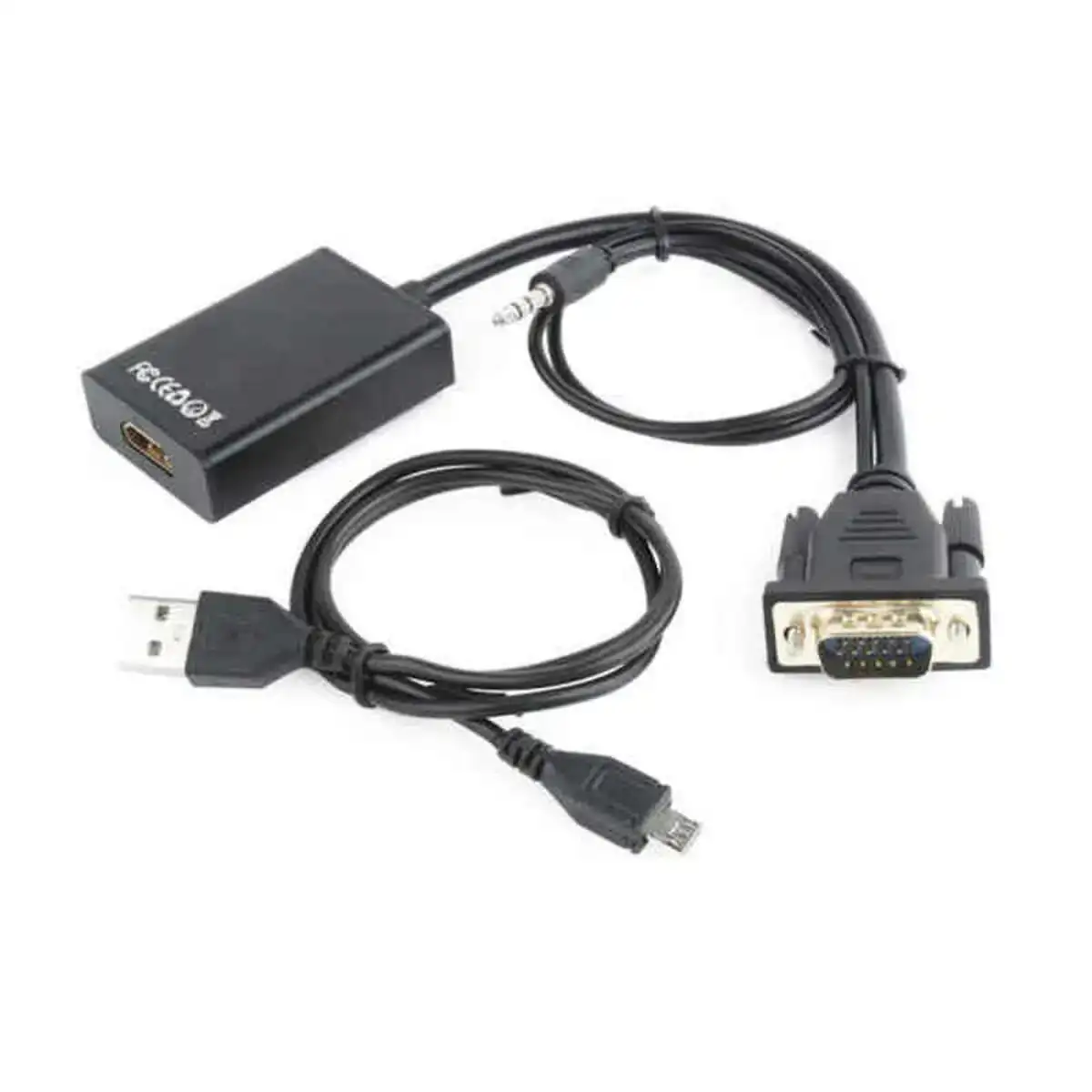 Adaptateur vga vers hdmi avec audio gembird a vga hdmi 01 noir_2956. Bienvenue sur DIAYTAR COTE D'IVOIRE - Votre Source de Trouvailles Uniques. Explorez nos rayons virtuels pour dénicher des trésors que vous ne trouverez nulle part ailleurs, allant des trésors artisanaux aux articles tendance.