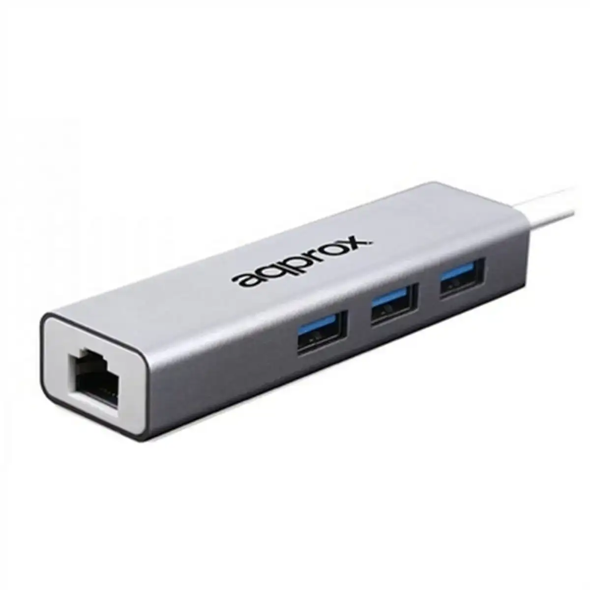 Adapteur reseau approx appc07ghub lan 10 100 1000 usb 3 0 gris_3262. DIAYTAR COTE D'IVOIRE - Là où Chaque Produit est une Trouvaille Unique. Découvrez notre boutique en ligne et trouvez des articles qui vous distinguent par leur originalité.