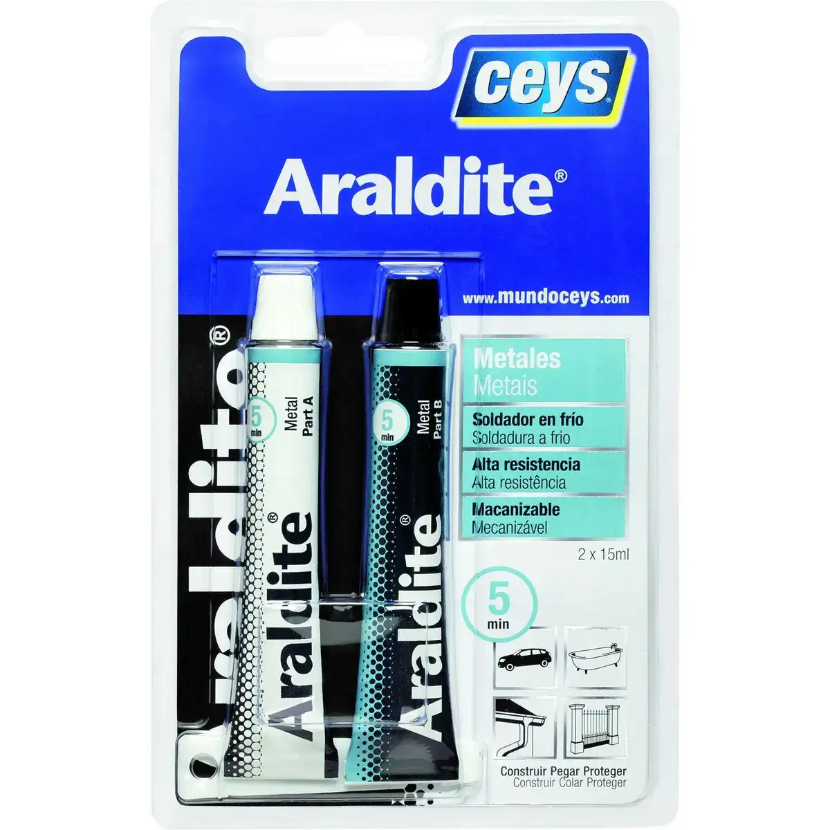 Adhesif instantane ceys araldite metal 2 pieces_6620. DIAYTAR COTE D'IVOIRE - Là où la Qualité se Marque d'une Touche Côte d'Ivoireaise. Naviguez à travers notre boutique en ligne et choisissez des produits qui allient excellence et tradition.