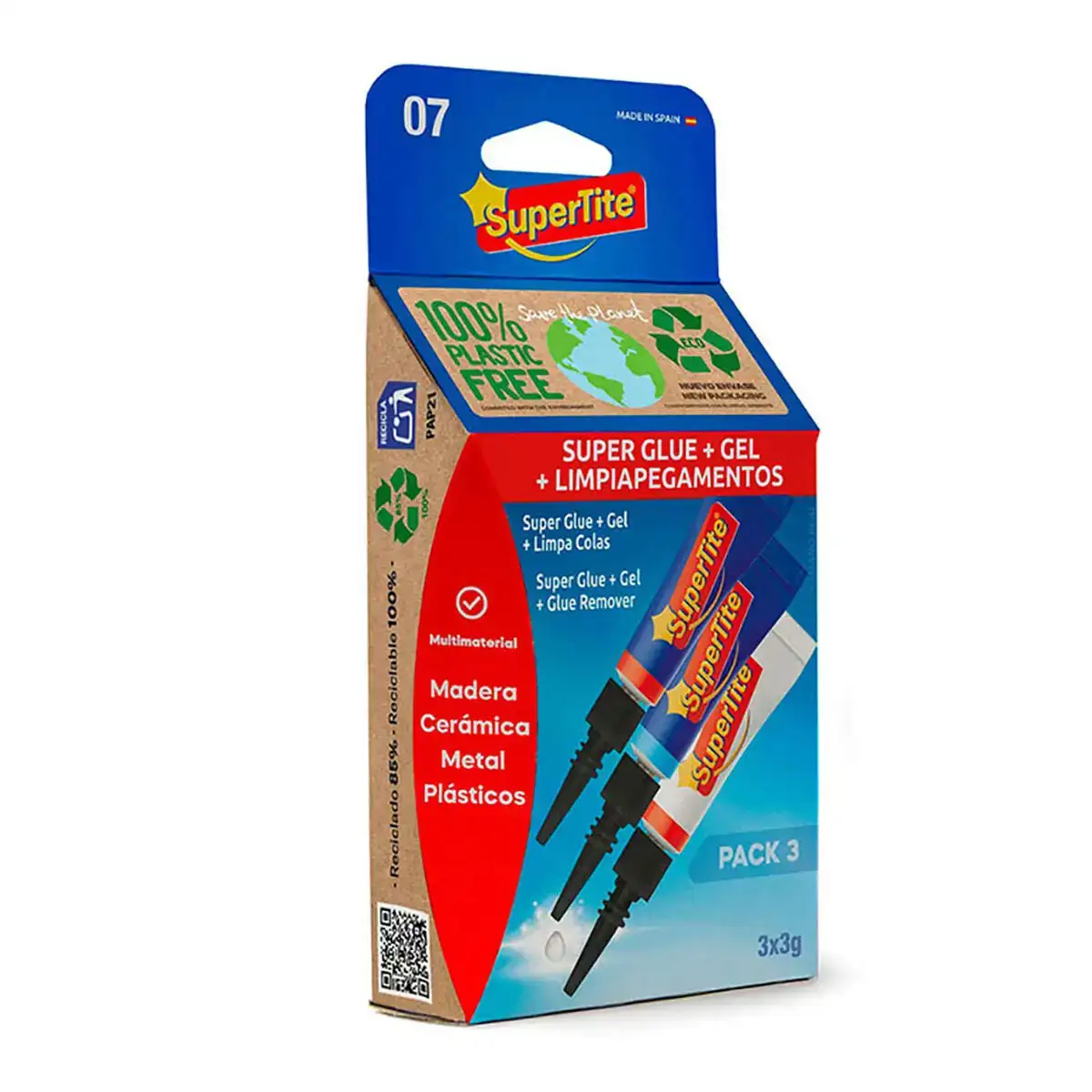 Adhesif instantane supertite 2507 gel nettoyant 3 pieces 3 g _1036. Bienvenue chez DIAYTAR COTE D'IVOIRE - Où Chaque Achat Fait une Différence. Découvrez notre gamme de produits qui reflètent l'engagement envers la qualité et le respect de l'environnement.