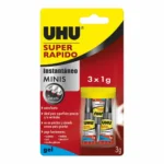 Adhesif instantane uhu 36527 minis 3 unites 1 g _9916. DIAYTAR COTE D'IVOIRE - Votre Plateforme pour un Shopping Inspiré. Explorez nos offres variées et découvrez des articles qui stimulent votre créativité et embellissent votre vie.