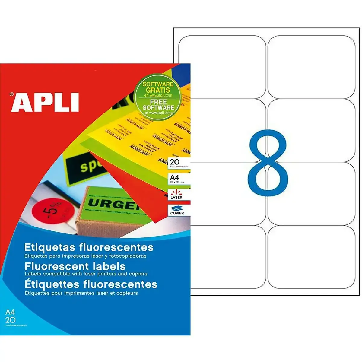 Adhesifs etiquettes apli 100 volets 99 1 x 67 7 mm blanc a4_8979. Entrez dans le Monde de DIAYTAR COTE D'IVOIRE - Où la Satisfaction est la Priorité. Explorez notre sélection pensée pour vous offrir une expérience de shopping qui va au-delà de vos attentes.