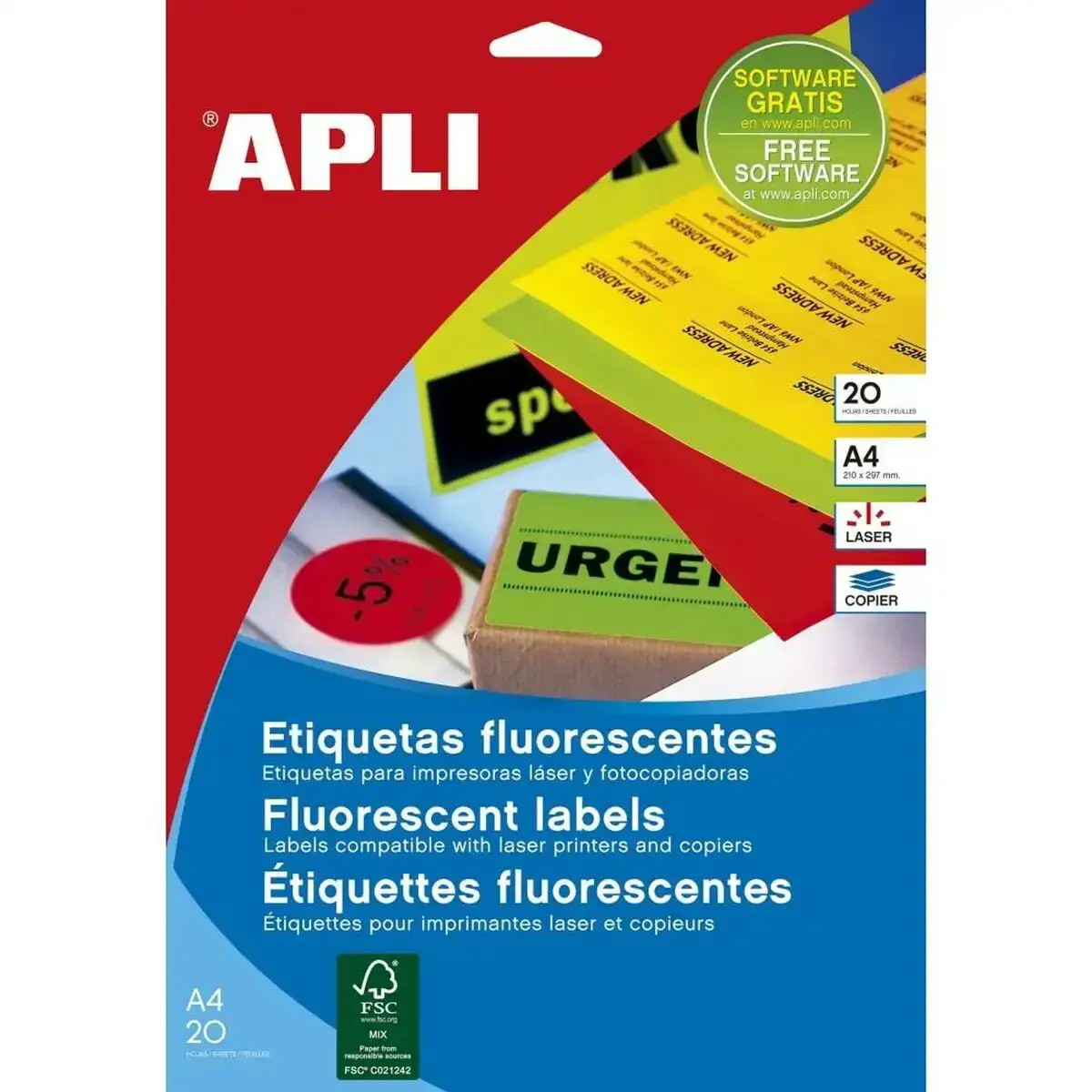 Adhesifs etiquettes apli jaune 38 1 x 21 2 mm 20 volets_5381. DIAYTAR COTE D'IVOIRE - Votre Plateforme pour un Shopping Inspiré. Explorez nos offres variées et découvrez des articles qui stimulent votre créativité et embellissent votre vie.