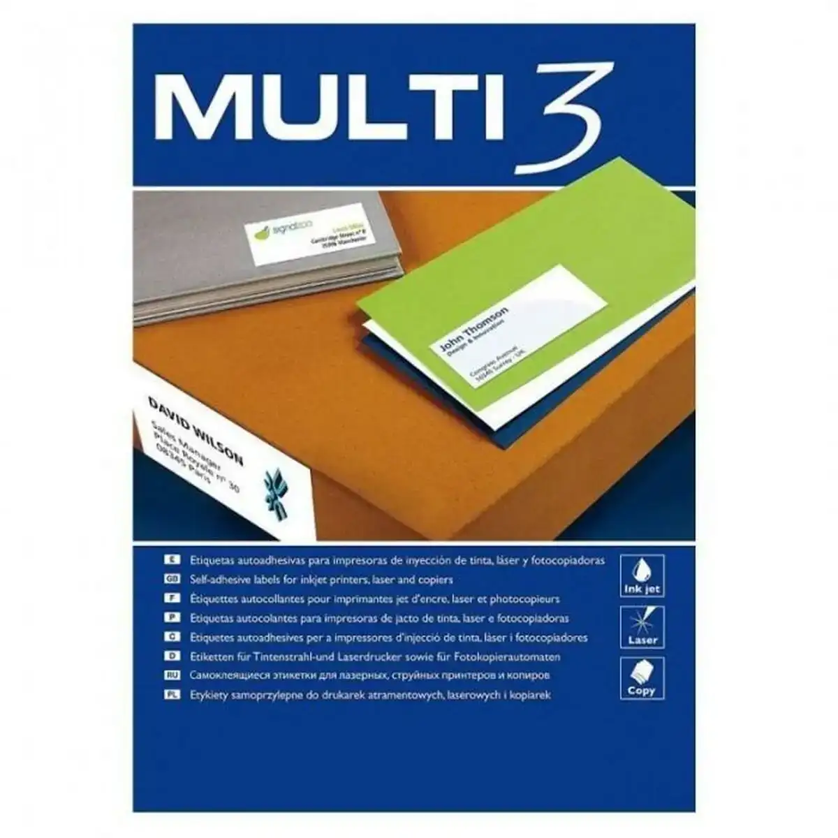 Adhesifs etiquettes multi 3 63 5 x 46 6 mm a4 100 volets_4215. Entrez dans l'Univers de DIAYTAR COTE D'IVOIRE - Où Choisir est un Plaisir. Explorez notre catalogue diversifié et trouvez des articles qui reflètent vos goûts et votre personnalité.