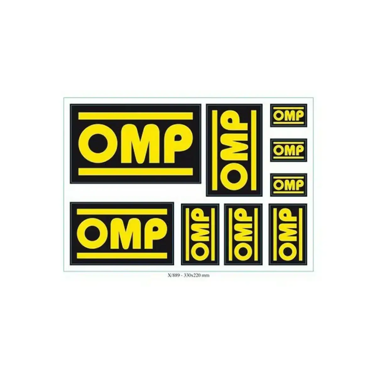 Adhesifs omp x 889 rally_8141. DIAYTAR COTE D'IVOIRE - Votre Paradis Shopping au Cœur du Côte d'Ivoire. Explorez notre boutique en ligne et découvrez des produits conçus pour enchanter chaque aspect de votre vie.