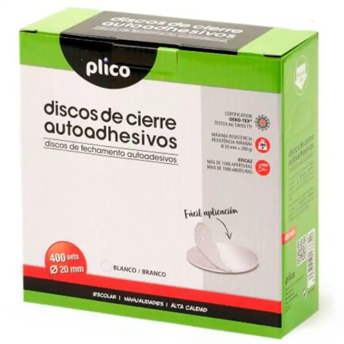Adhesifs plico 400 pieces blanc_9864. DIAYTAR COTE D'IVOIRE - Votre Destination Shopping Exquise. Explorez notre boutique en ligne et découvrez des trésors qui ajoutent une touche de sophistication à votre style et à votre espace.