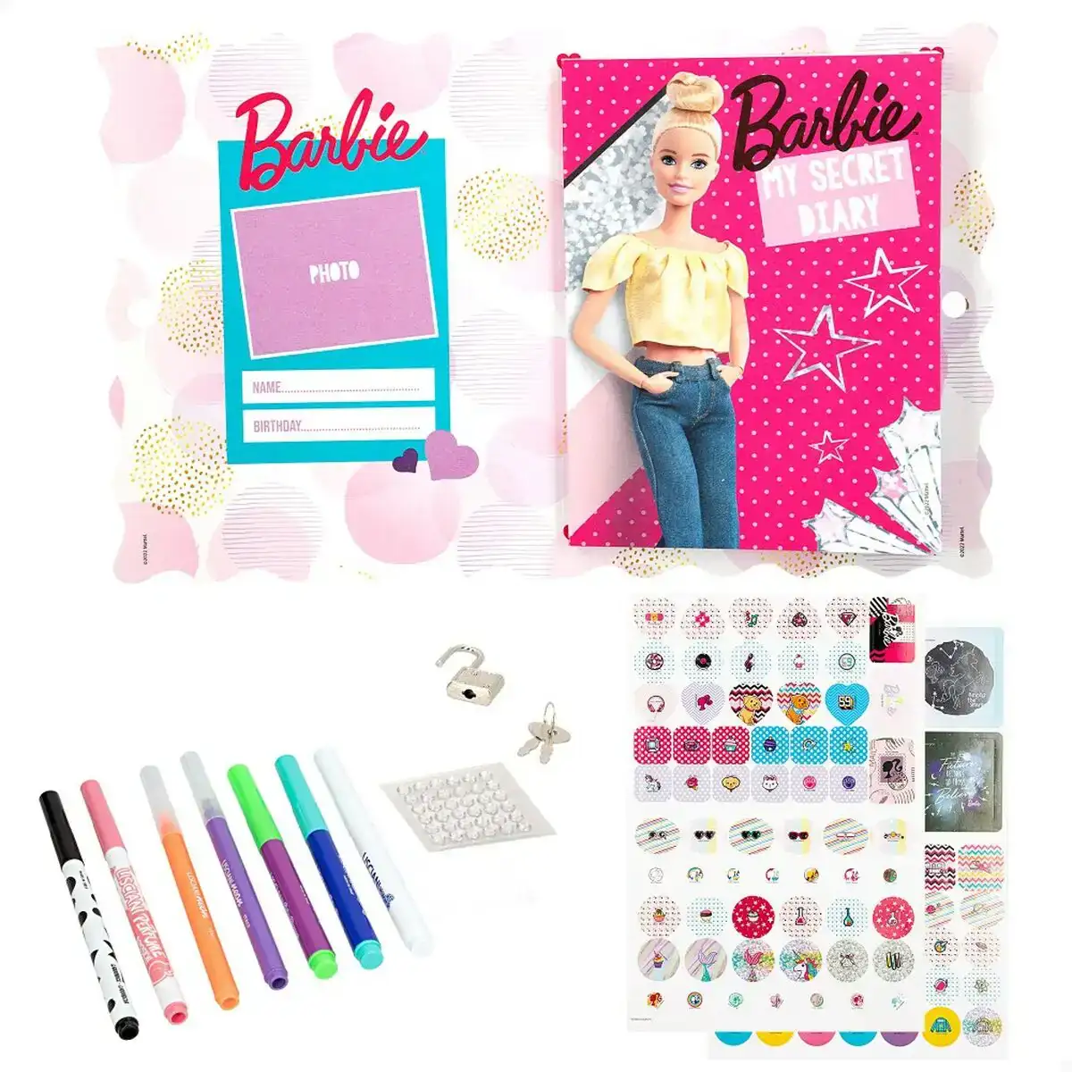 Agenda avec accessoires barbie my secret diary_2533. Bienvenue chez DIAYTAR COTE D'IVOIRE - Où Chaque Achat Fait une Différence. Découvrez notre gamme de produits qui reflètent l'engagement envers la qualité et le respect de l'environnement.