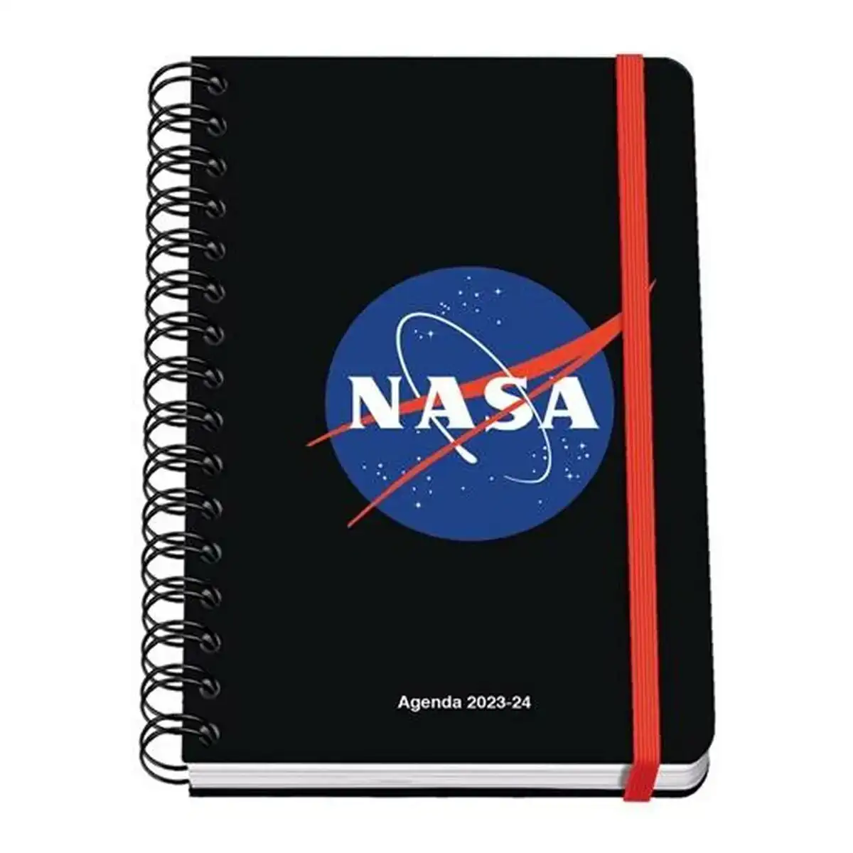 Agenda dohe nasa logo 2023 2024 noir a5 15 x 21 cm_7438. DIAYTAR COTE D'IVOIRE - Où Chaque Sélection est une Victoire. Découvrez notre boutique en ligne et trouvez des articles qui vous rendent la vie plus belle, un choix à la fois.