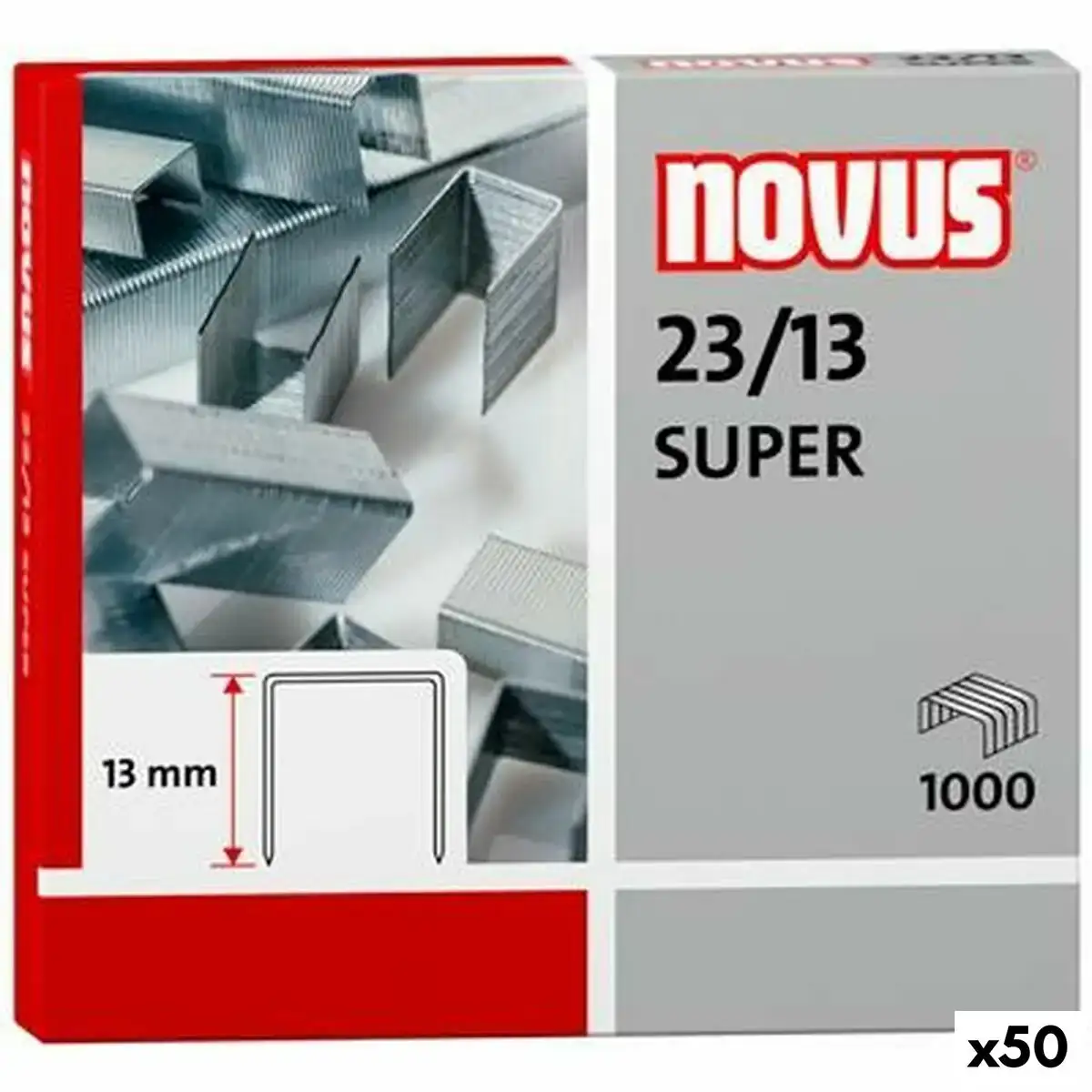 Agrafes novus 1000 pieces 23 13 50 unites _3784. Bienvenue sur DIAYTAR COTE D'IVOIRE - Où Chaque Article a son Histoire. Découvrez notre sélection méticuleuse de produits qui racontent l'authenticité et la beauté du Côte d'Ivoire.