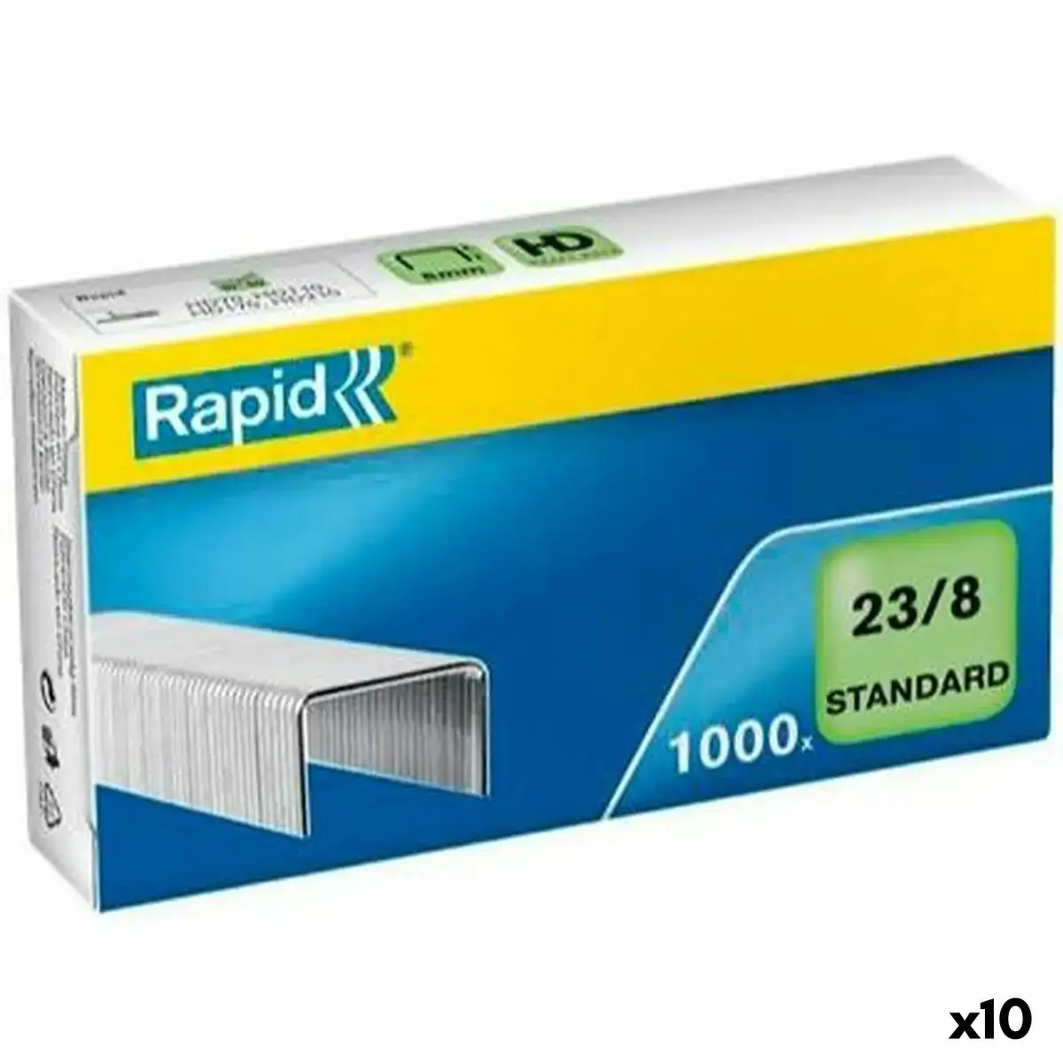 Agrafes rapid 23 8 1000 pieces 23 8 10 unites _9360. DIAYTAR COTE D'IVOIRE - Là où Chaque Produit a son Propre Éclat. Explorez notre boutique en ligne et trouvez des articles qui ajoutent de la brillance à votre quotidien.