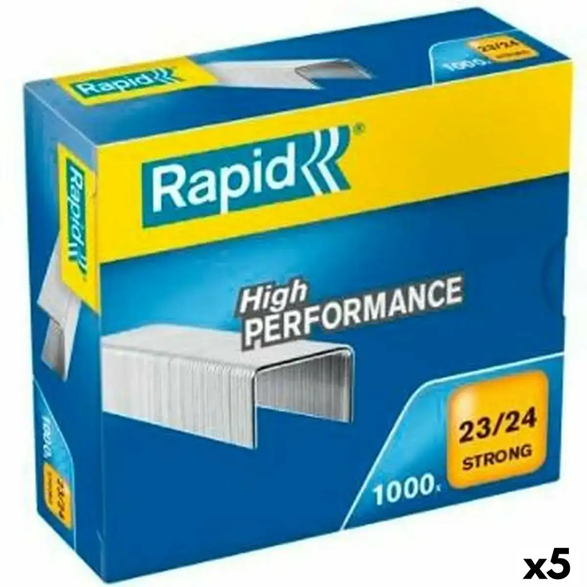 Agrafes rapid strong 23 24 24 mm fils de fer galvanise 5 unites _2861. Bienvenue chez DIAYTAR COTE D'IVOIRE - Où le Shopping Devient un Plaisir. Découvrez notre boutique en ligne et trouvez des trésors qui égaieront chaque jour de votre vie.