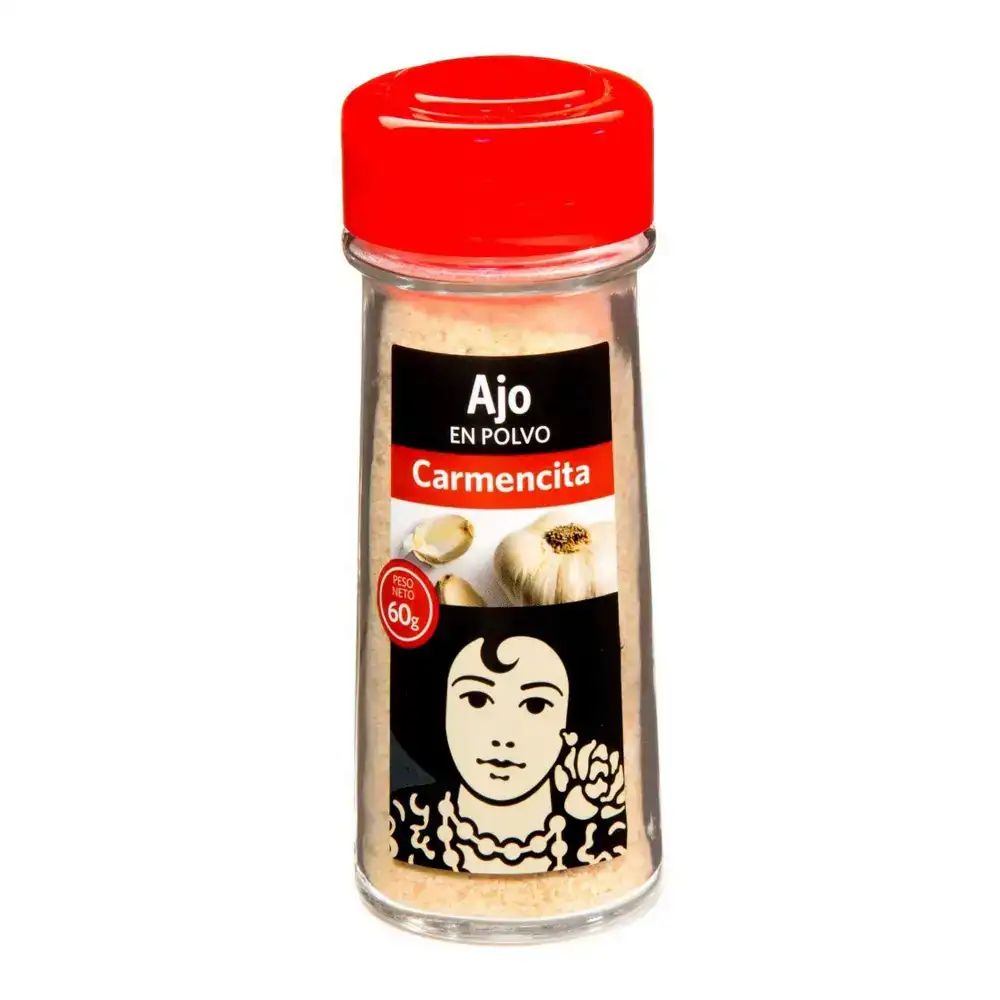 Ail carmencita sous forme de poudre 60 g _4383. DIAYTAR COTE D'IVOIRE - Où le Shopping Devient une Aventure Culturelle. Plongez dans notre univers de produits qui célèbrent l'héritage et l'artisanat du Côte d'Ivoire.